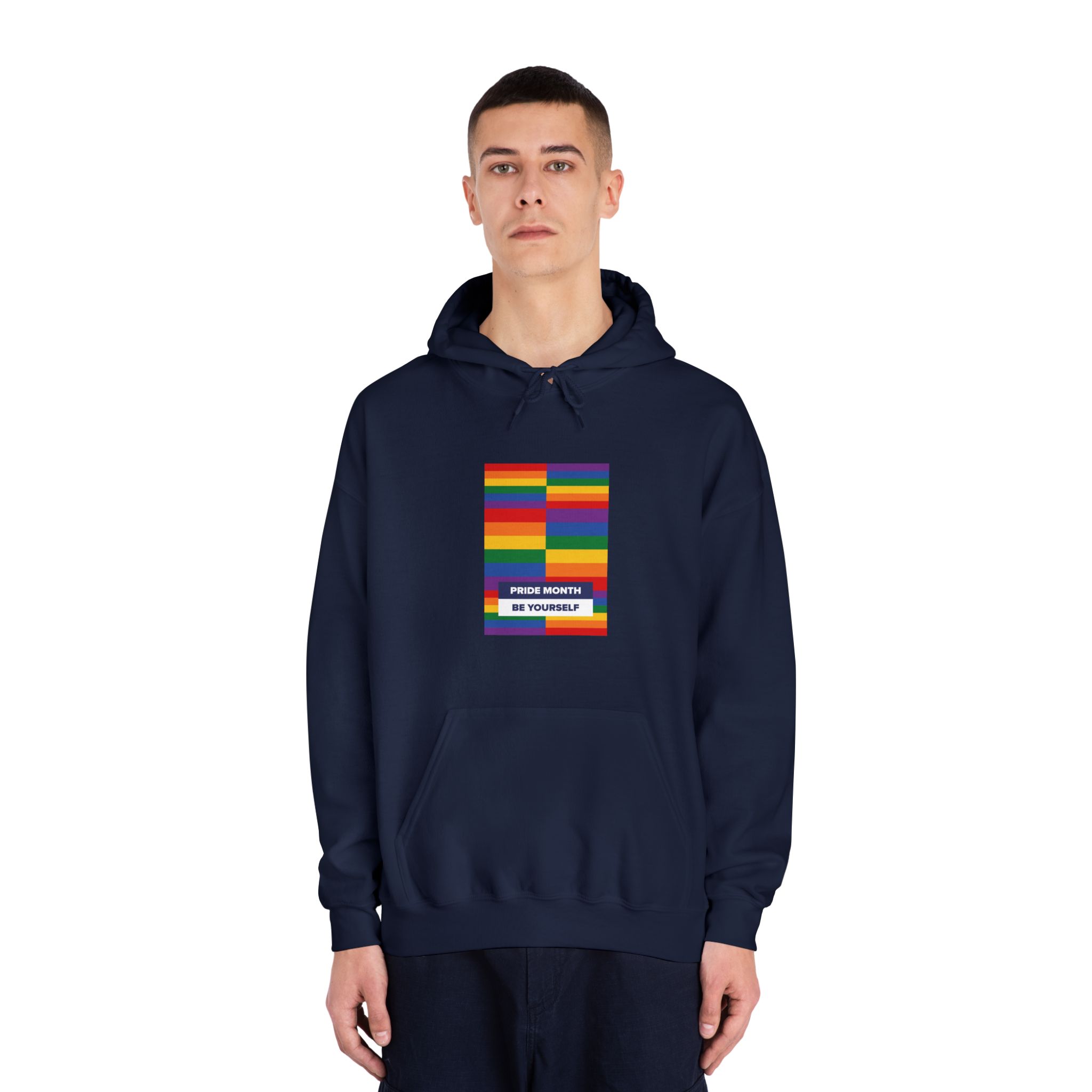 Lgbt Pride Month June Lesbian Gay Bisexual Transgender Lgbtq Flag Rainbow Vector(3) Unisex Dryblend Hooded Sweatshirt - Image 31