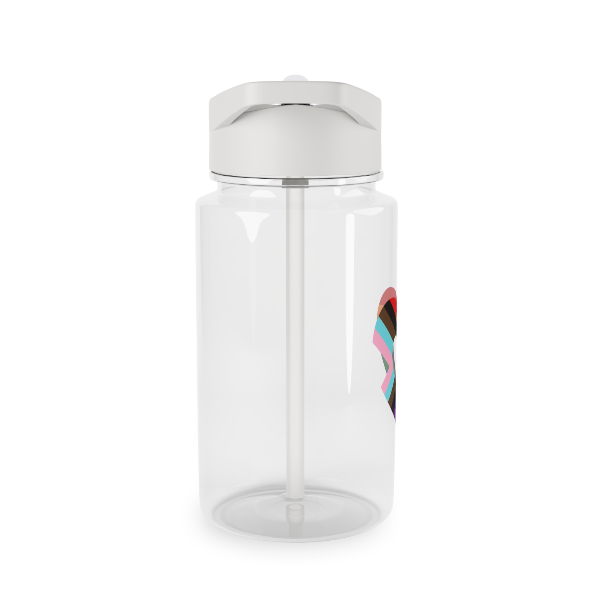 Progress Pride Flag Progress Pride Rainbow Flags Lgbtq Flag Tritan Water Bottle - Image 4