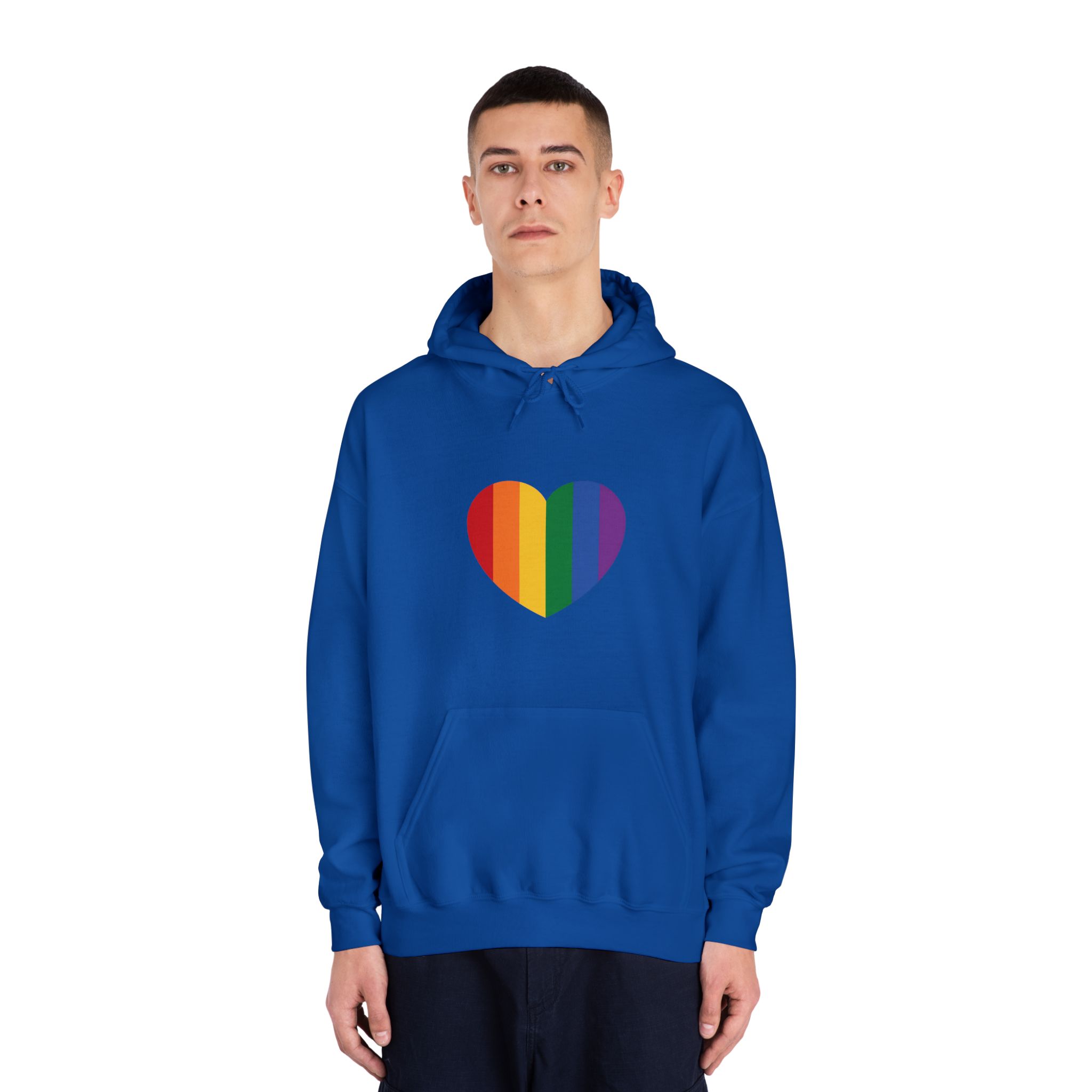Lgbt Pride Month June Lesbian Gay Bisexual Transgender Lgbtq Flag Rainbow Vector(4) Unisex Dryblend Hooded Sweatshirt - Image 27