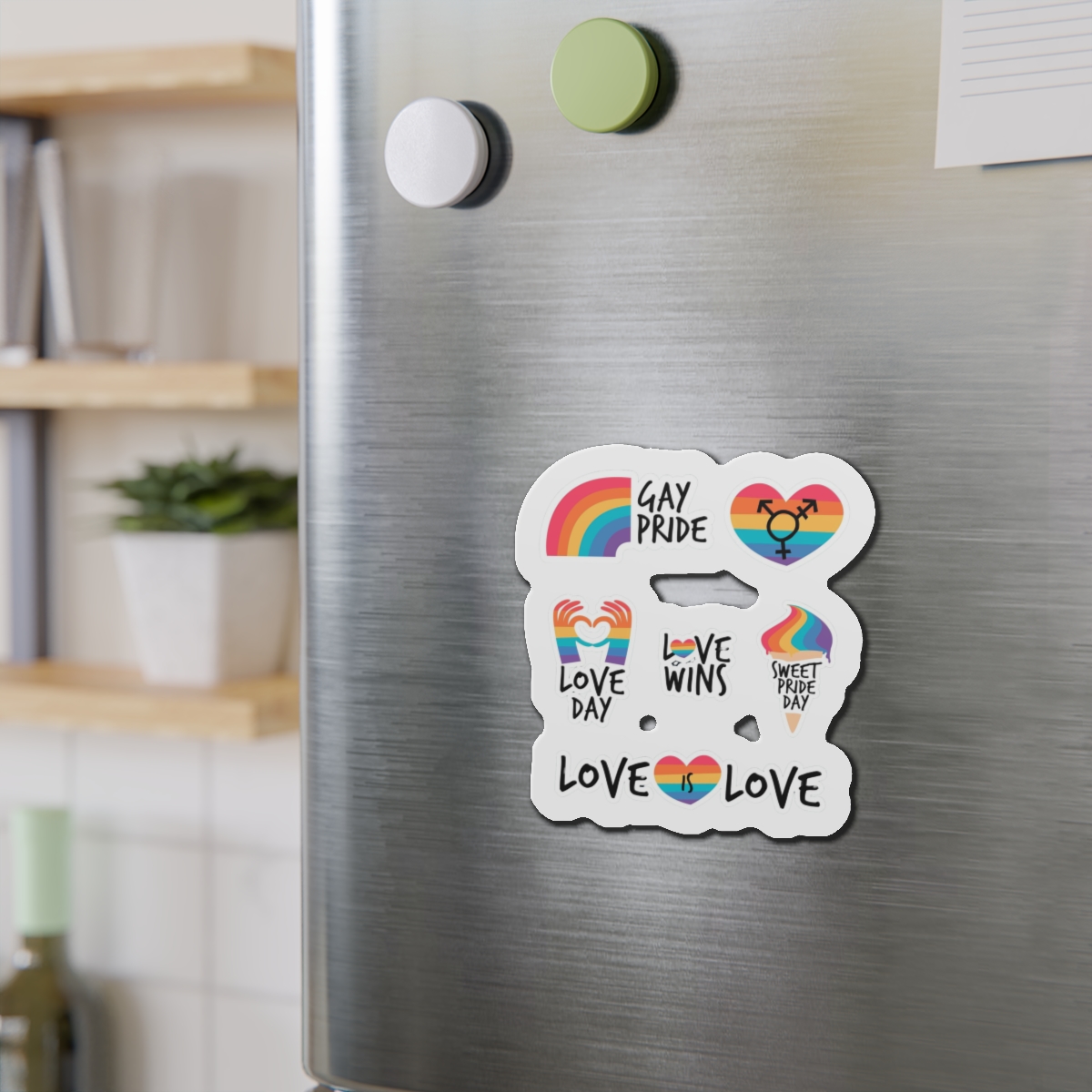 Pride Day Label Pack Theme Die Cut Magnets - Image 12