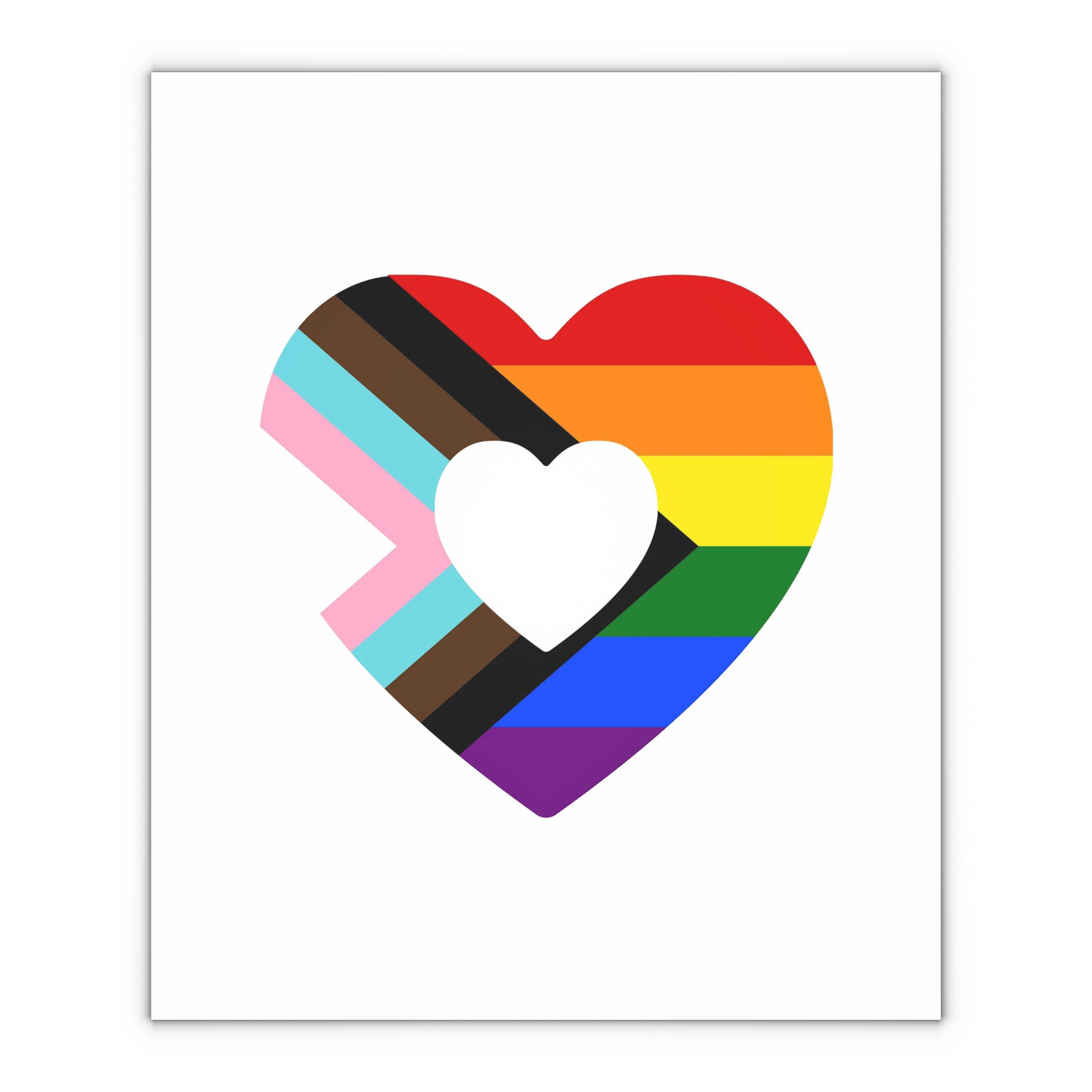 Progress Pride Flag Progress Pride Rainbow Flags Lgbtq Flag Gift Wrapping Paper Sheets 1pc - Image 4