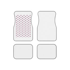 Vactor Seamleass Love Valentines Theme Calendar(1) Car Mats Set Of 4
