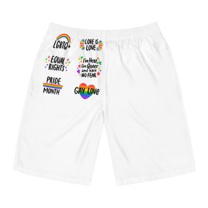 Labels Design Pride Day Event (1) Mens Board Shorts Aop