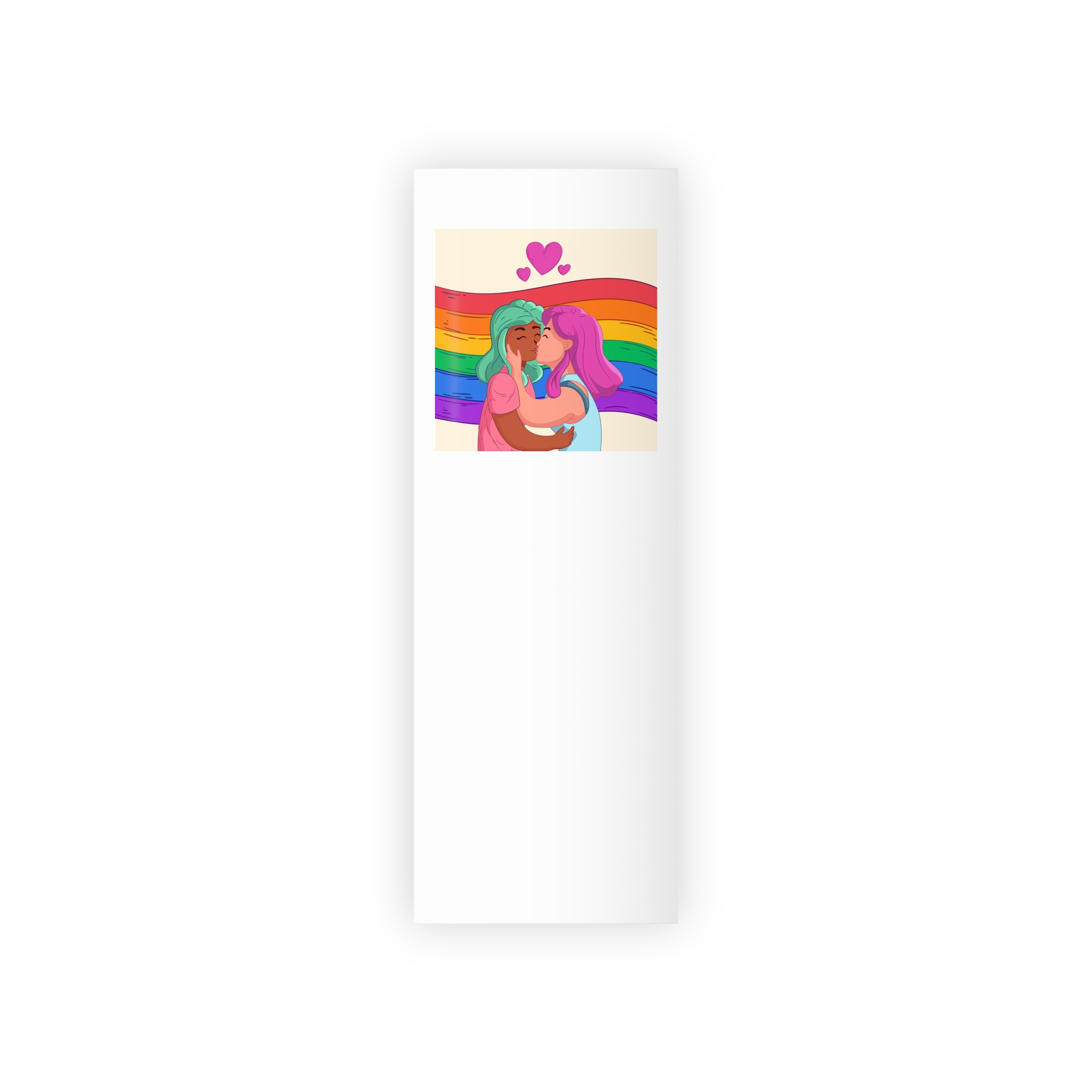Lesbian Pride Design 4C2A50 Gift Wrapping Paper Rolls 1pc - Image 5