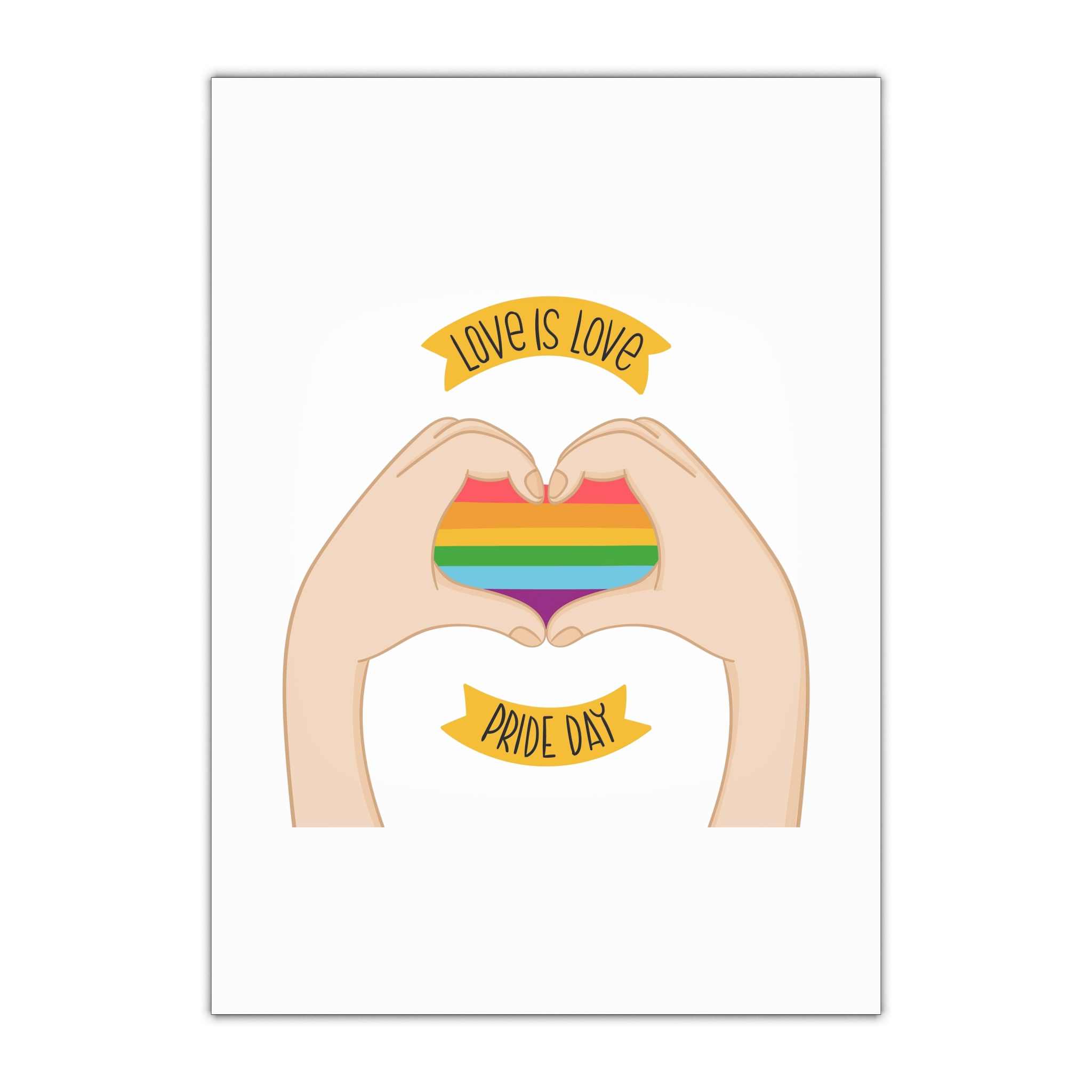 Pride Day Concept(1) Gift Wrapping Paper Sheets 1pc