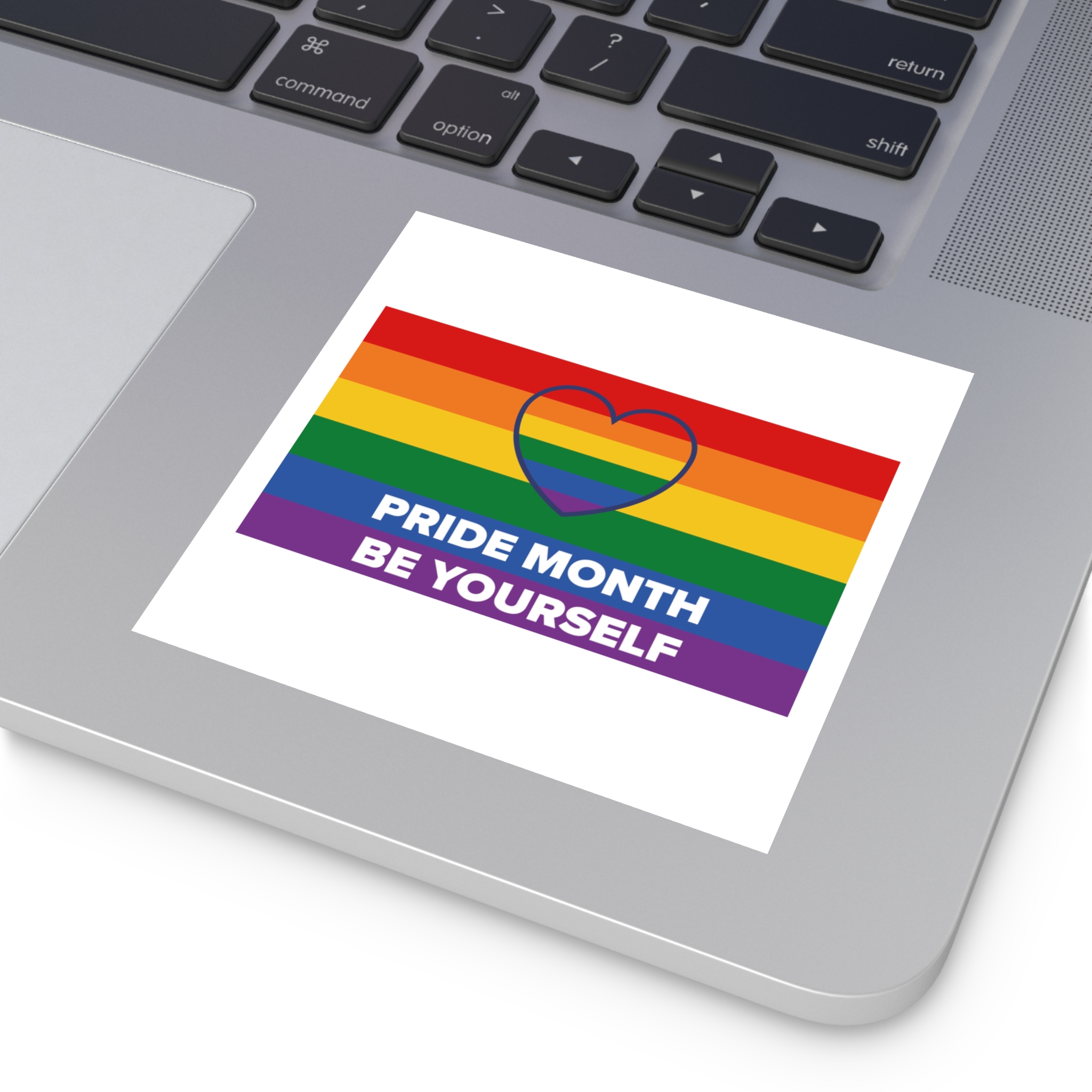 Lgbt Pride Month June Lesbian Gay Bisexual Transgender Lgbtq Flag Rainbow Vector3 Laminate Stickers Square - Image 27