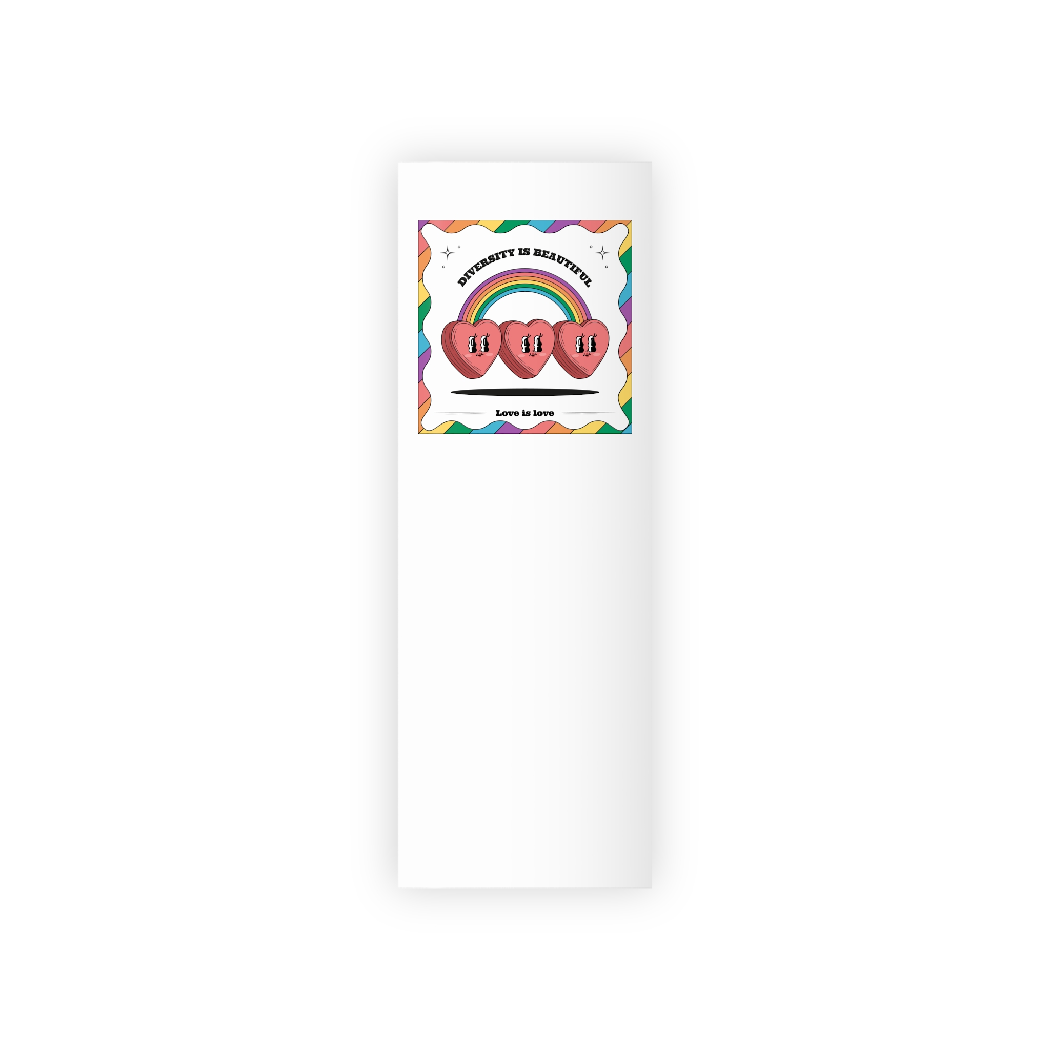 Hand Drawn Illustration Pride Month Celebration(2) Gift Wrapping Paper Rolls 1pc - Image 5