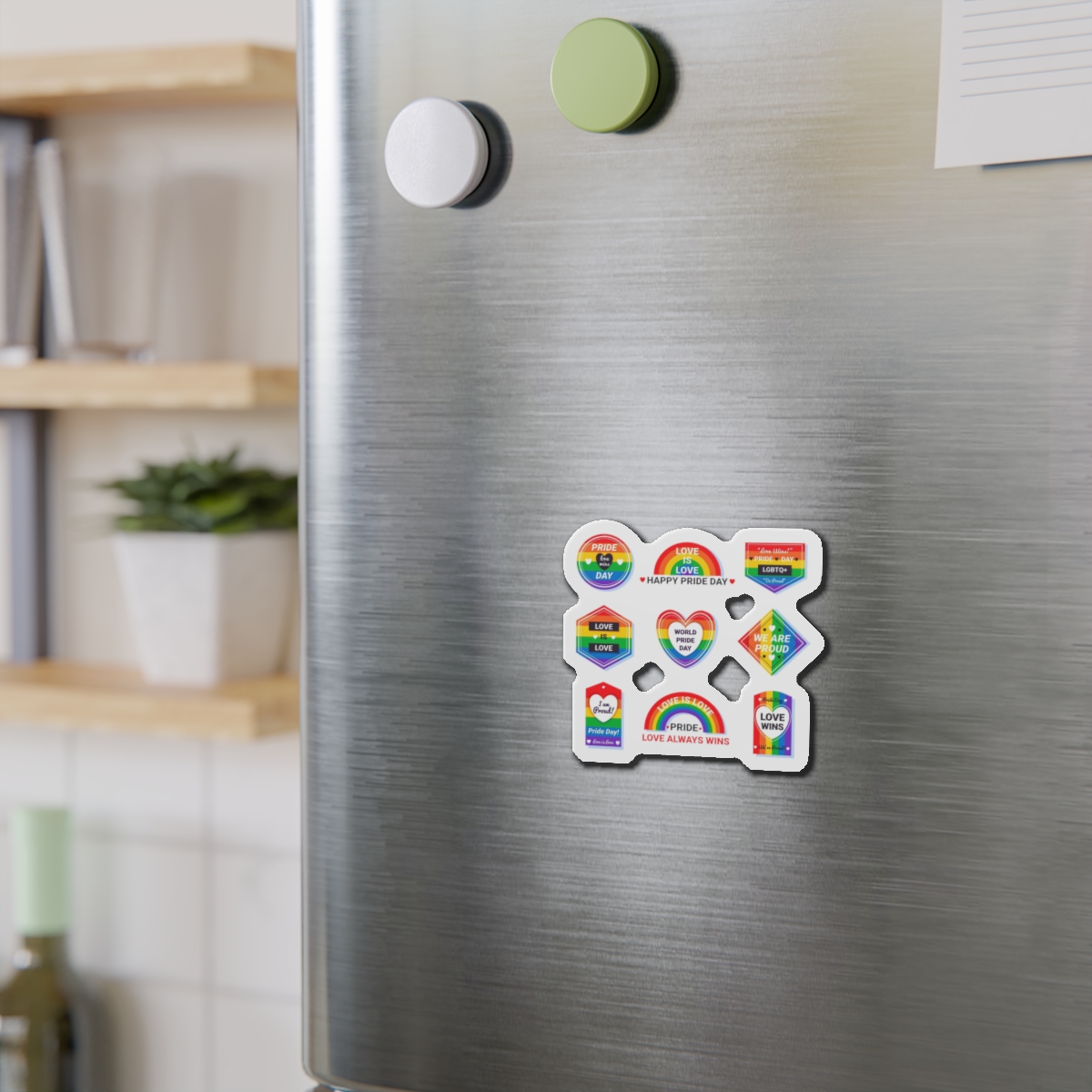 Pride Day Labels Concept Die Cut Magnets - Image 6