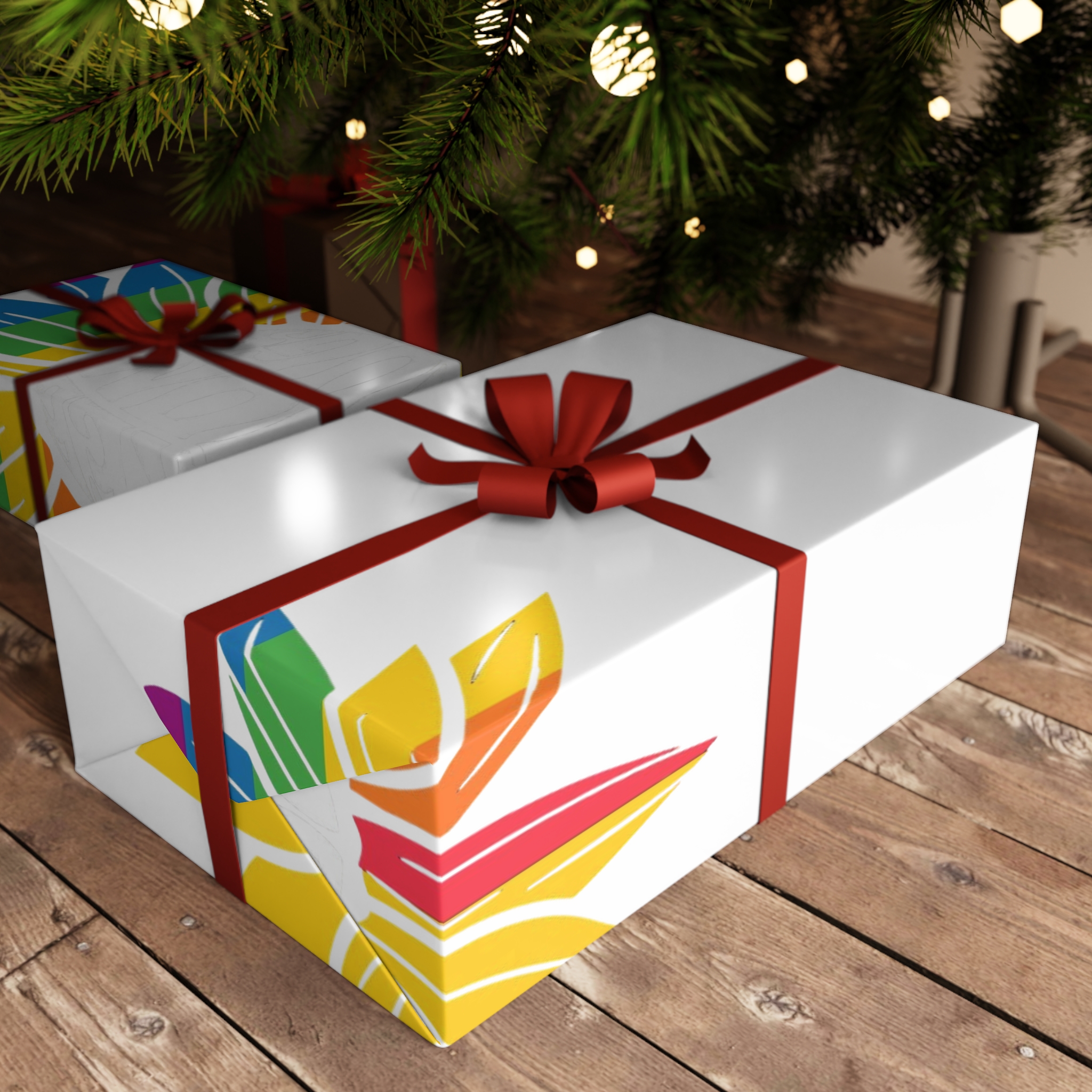 Sunflower Pride Gay Rainbow Tshirt Design Gift Wrapping Paper Sheets 1pc - Image 6