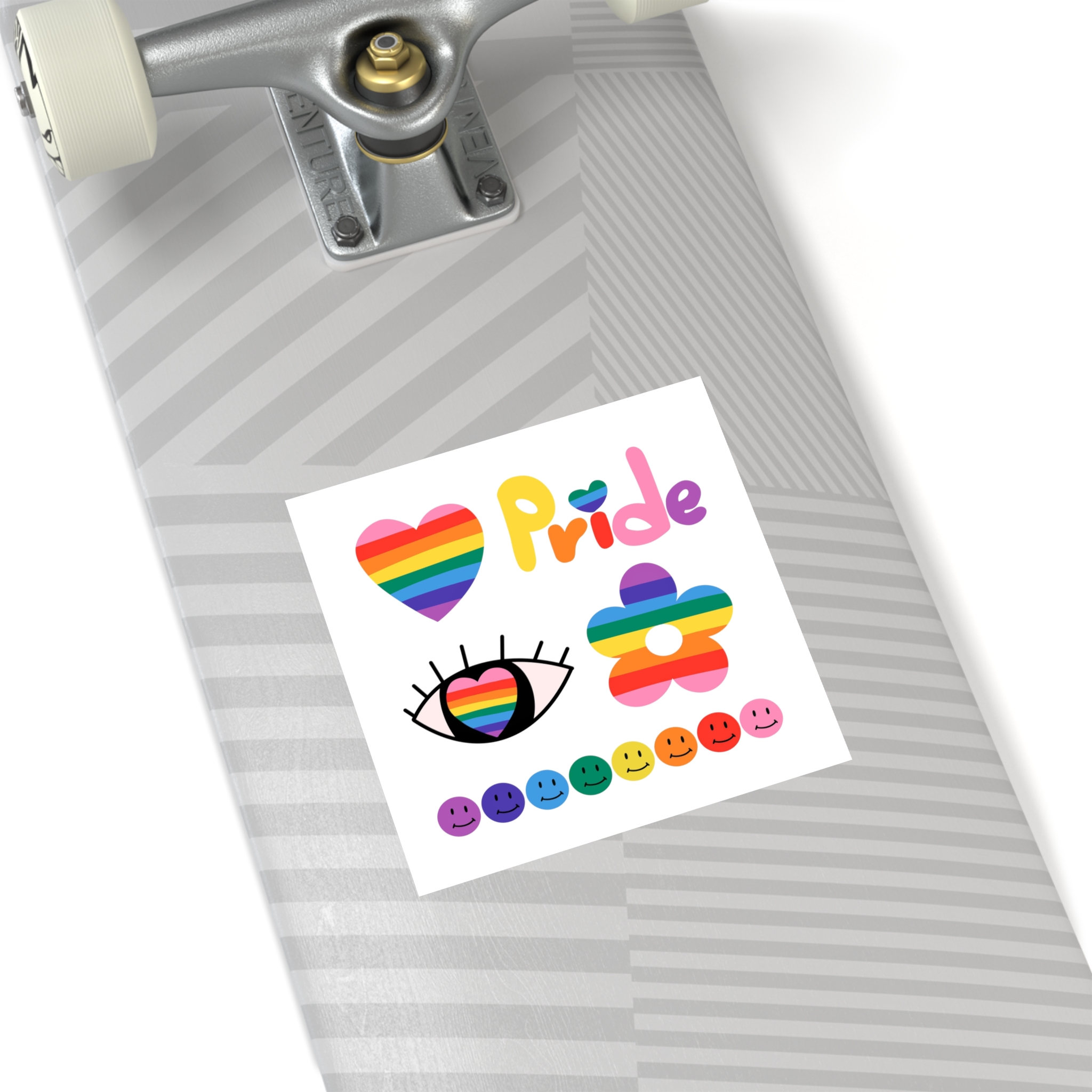 Pride Month Laminate Stickers Square - Image 44