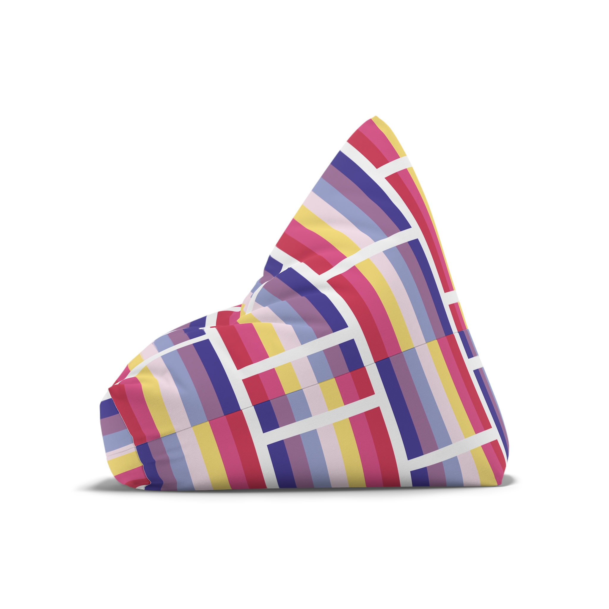 Lesbian Pride Design 4C2A73 Bean Bag Chair Cover - Image 8