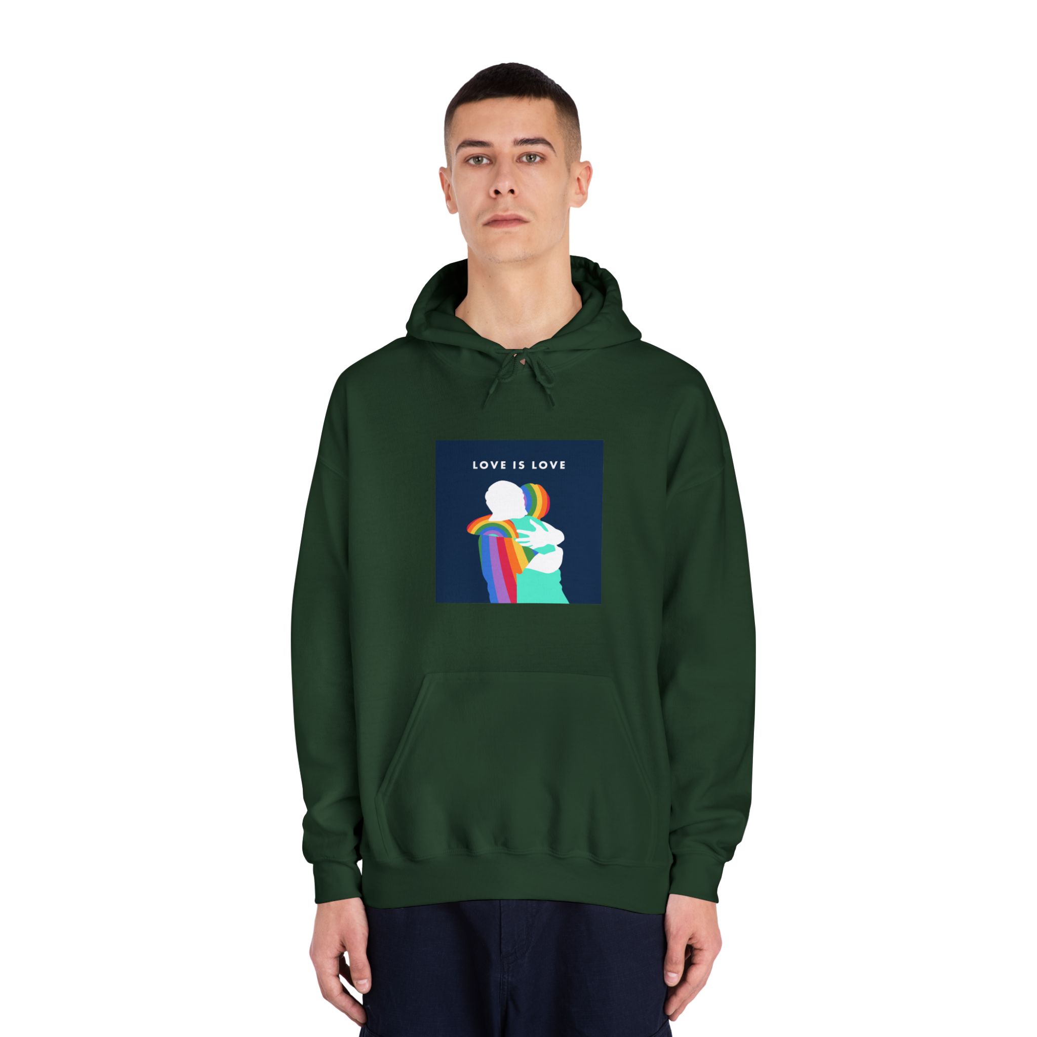 Pride Month 04 Unisex Dryblend Hooded Sweatshirt - Image 23