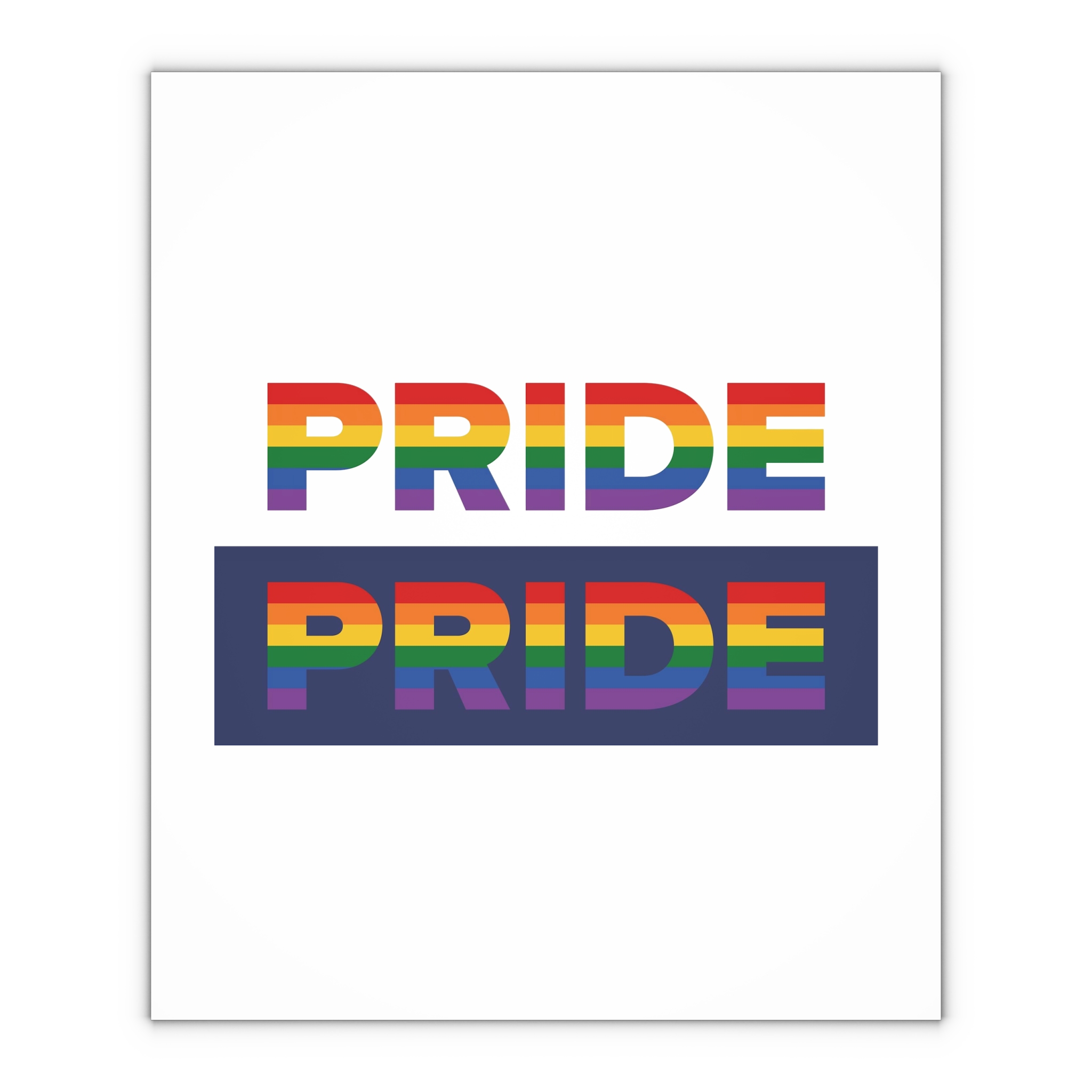 Lgbt Pride Month June Lesbian Gay Bisexual Transgender Lgbtq Flag Rainbow Vector(3) Gift Wrapping Paper Sheets 1pc - Image 4