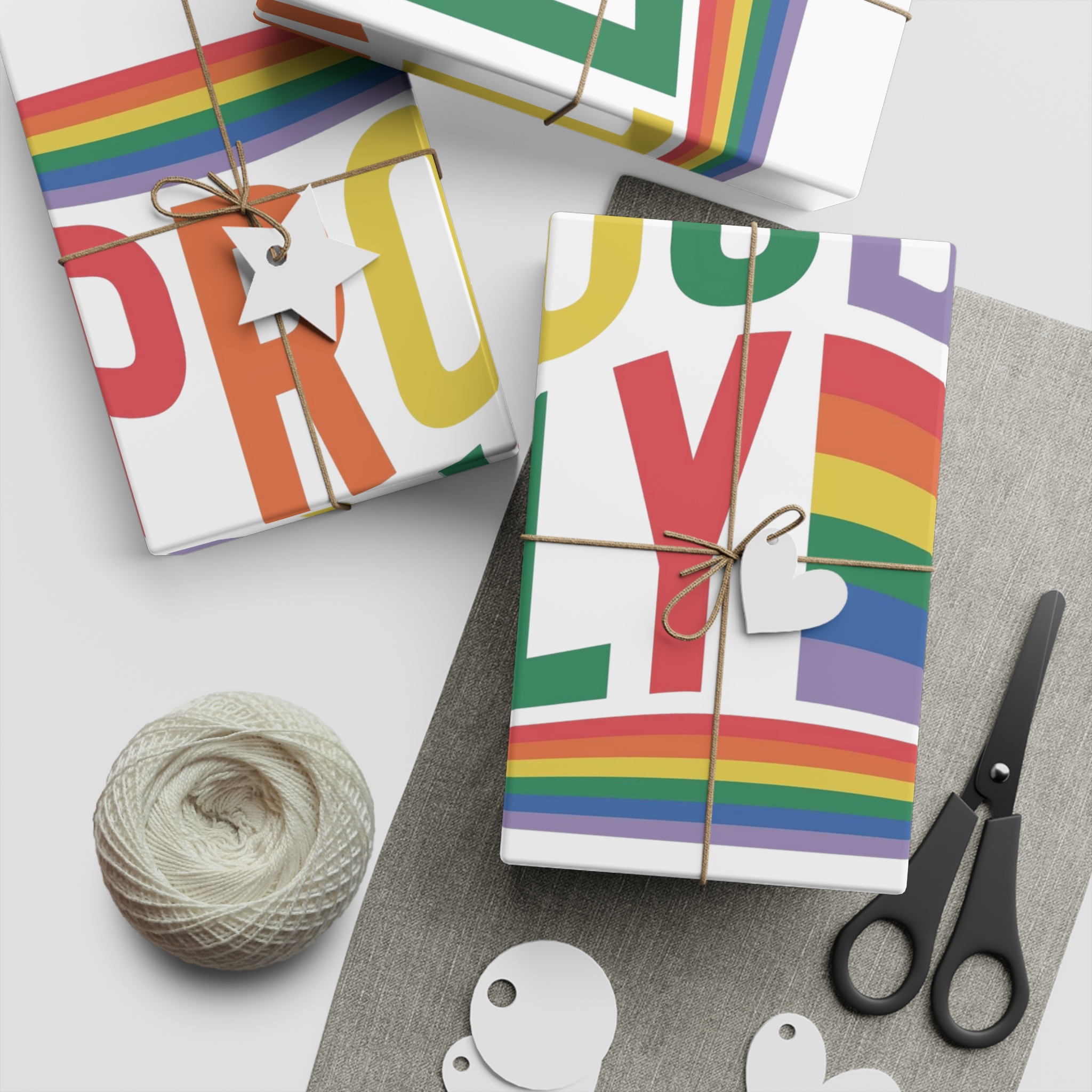 Lgbtq Pride Month Svg Design Bundle (1) Gift Wrapping Paper Sheets 1pc - Image 2
