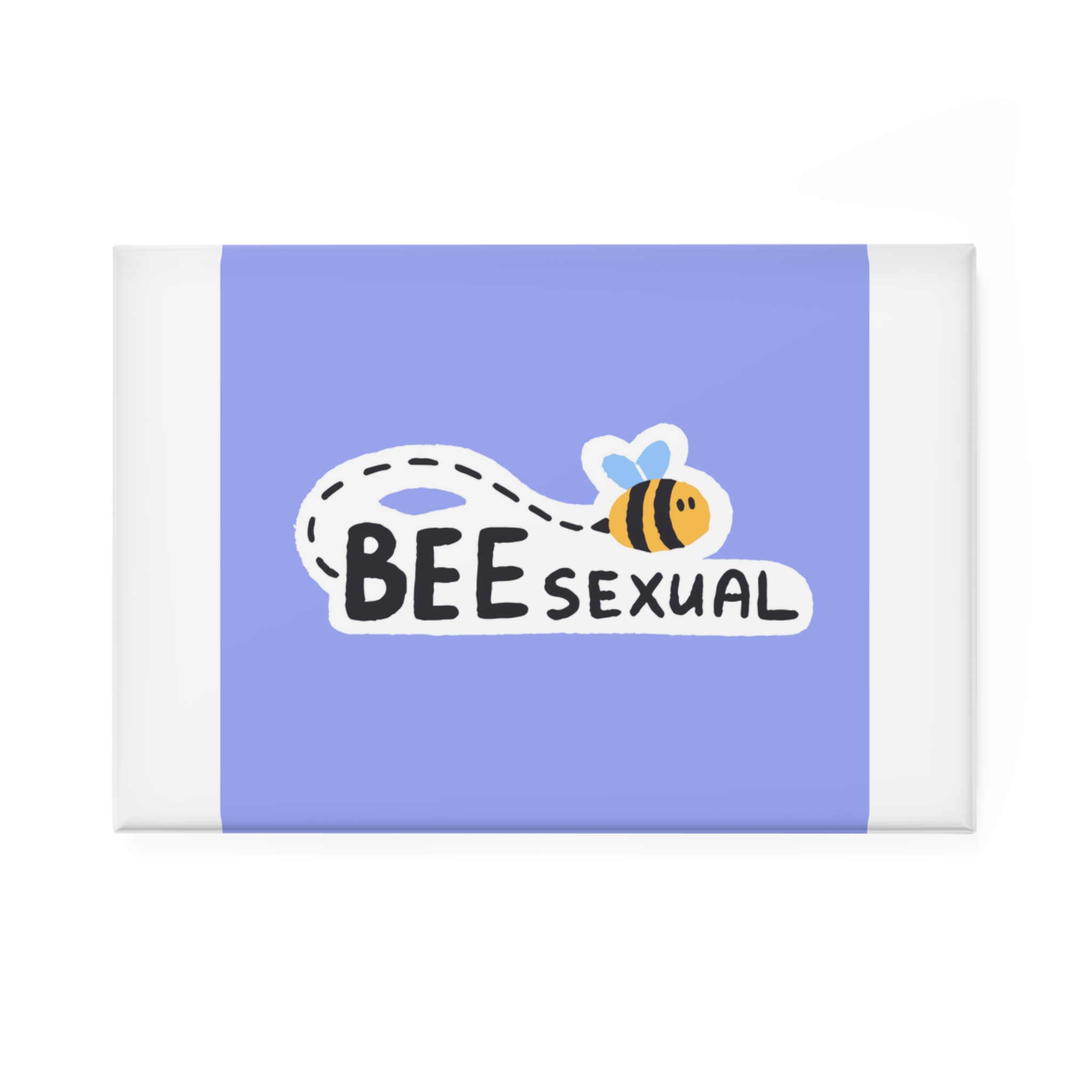 Lesbian Pride Design FE58B4 Button Magnet Rectangle 1 And 10 Pcs