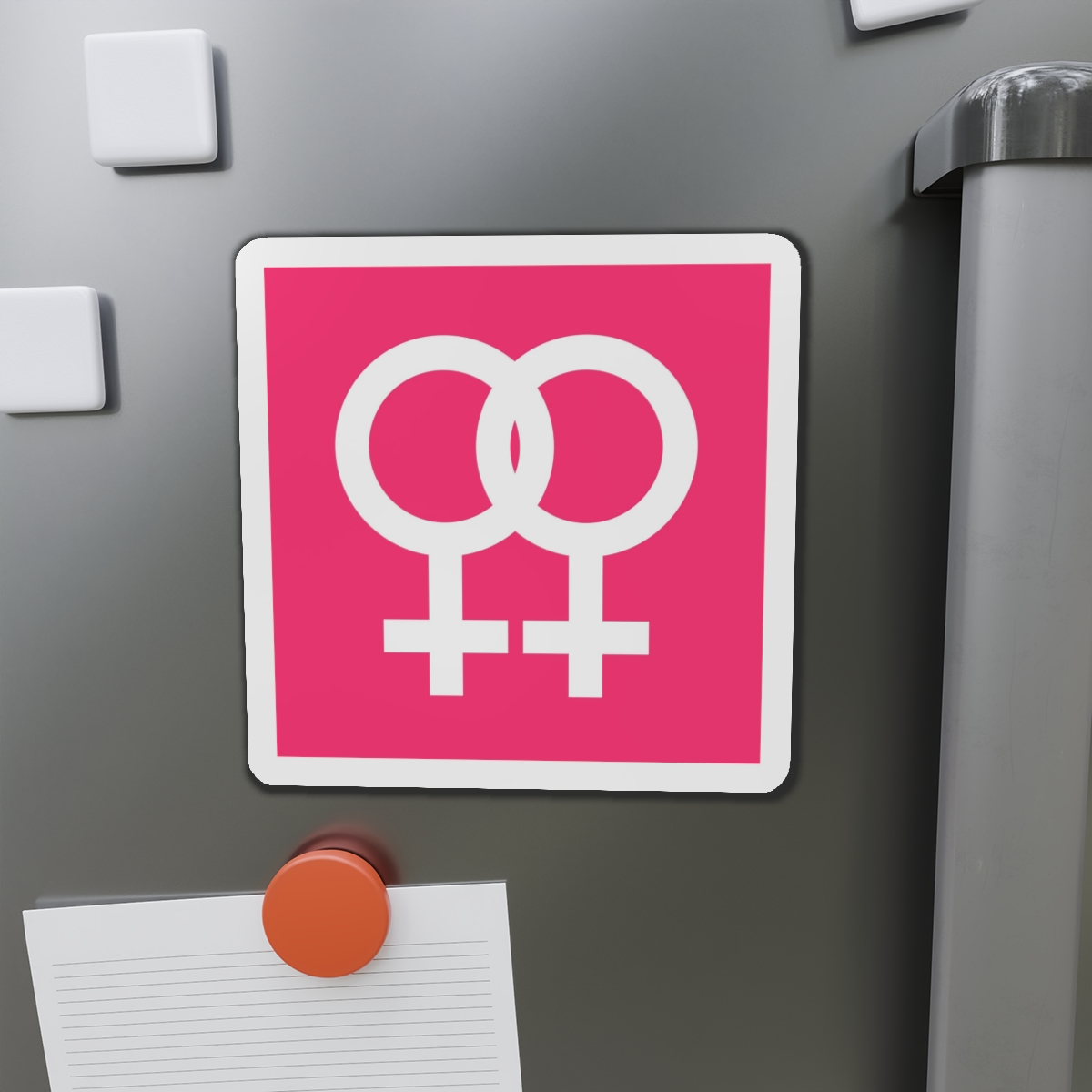 Lesbian Pride Design 2B26C2 Die Cut Magnets - Image 14