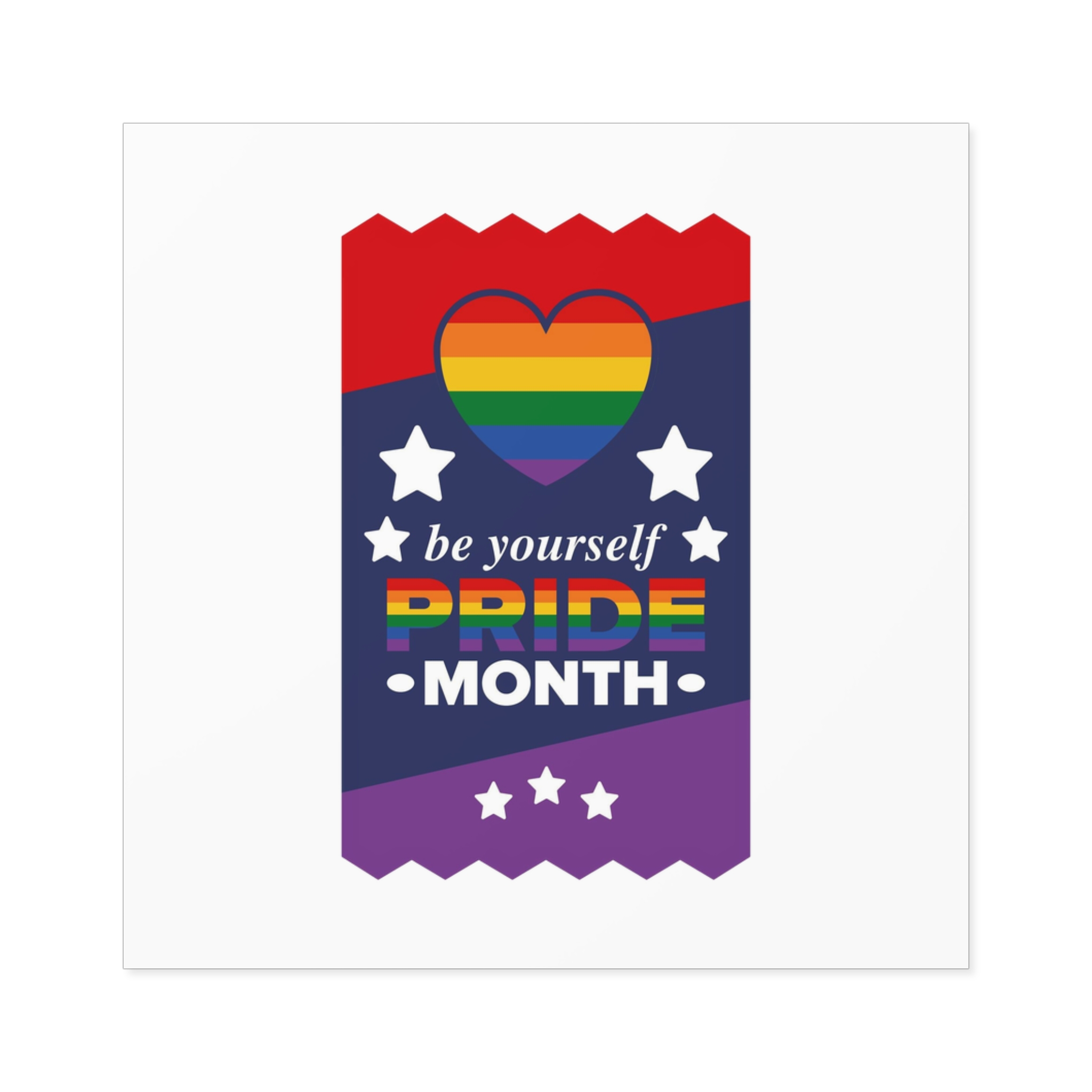 Lgbt Pride Month June Lesbian Gay Bisexual Transgender Love Lgbtq Flag Rainbow Vector Laminate Stickers Square - Image 21