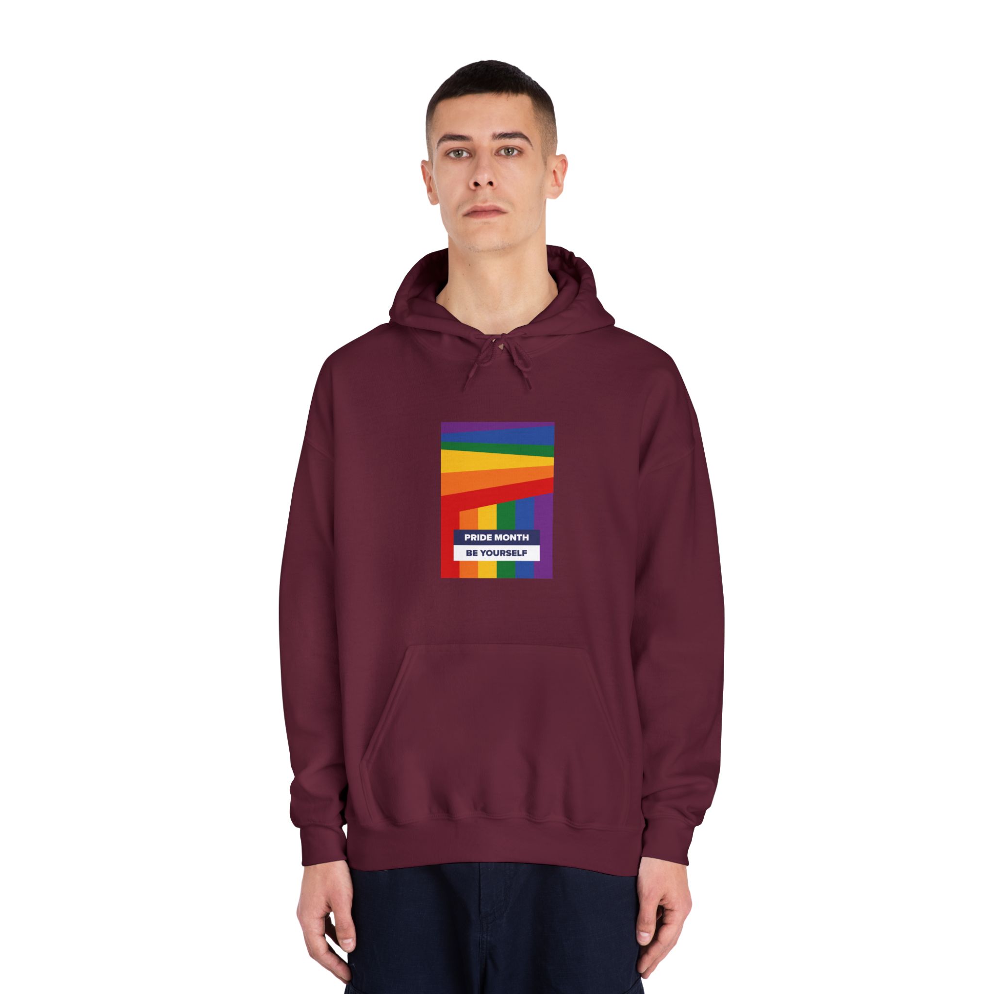 Lgbt Pride Month June Lesbian Gay Bisexual Transgender Lgbtq Flag Rainbow Vector(2)2 Unisex Dryblend Hooded Sweatshirt - Image 19