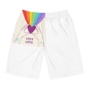 Lesbian Pride Design 882D67 Mens Board Shorts Aop