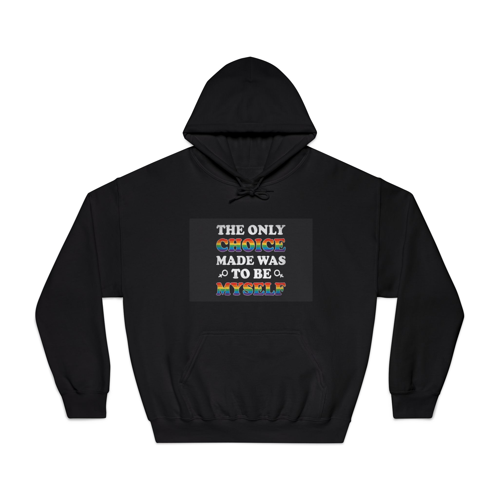 Mother Day Pride Rainbow Typography Vector Premium T Shirt Unisex Dryblend Hooded Sweatshirt - Image 9