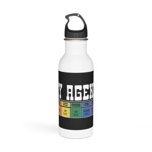 Poster That Says Pay Attention It Stainless Steel Water Bottle