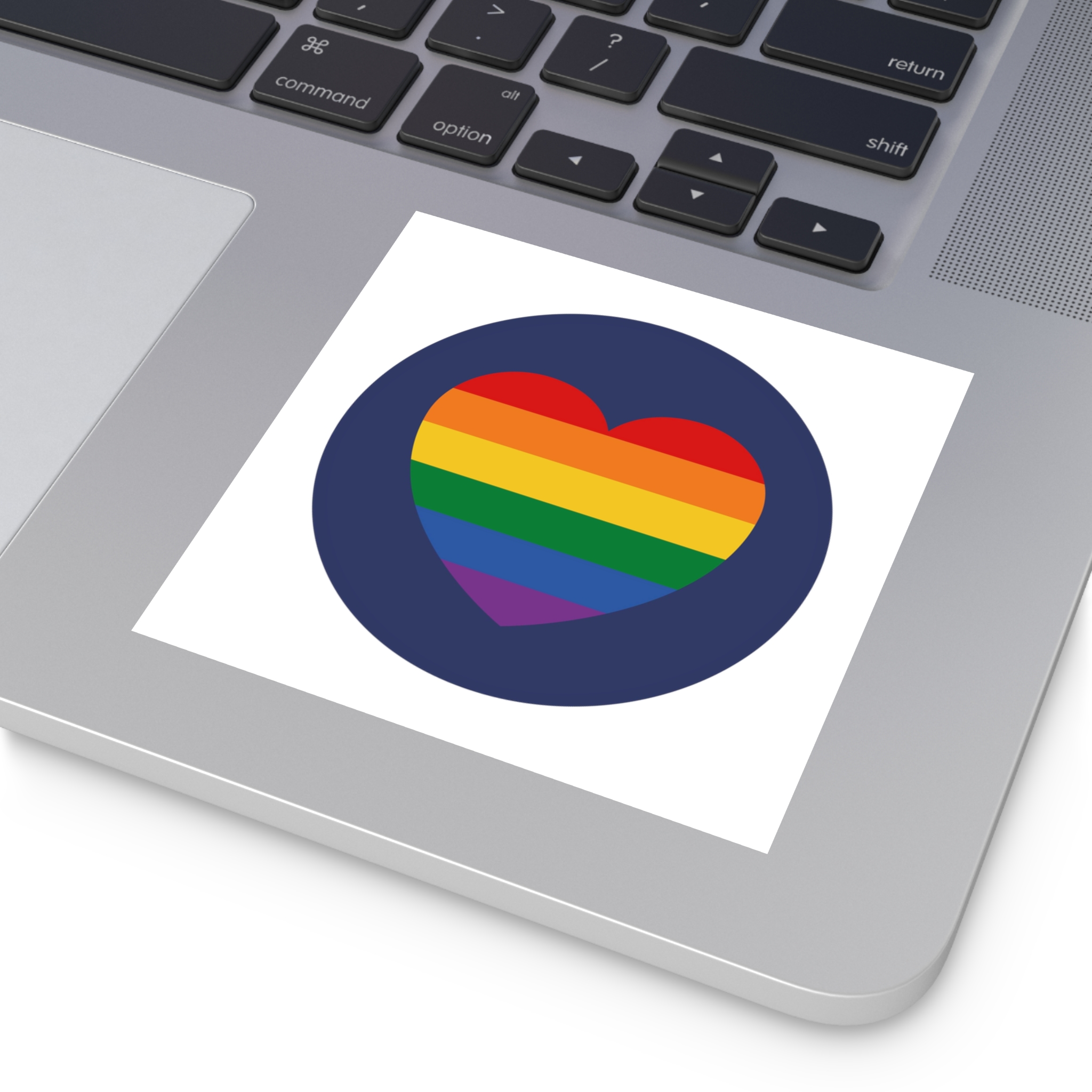 Lgbt Pride Month June Lesbian Gay Bisexual Transgender Lgbtq Flag Rainbow Vector(5) Laminate Stickers Square - Image 19