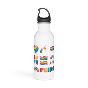 Set Ten Lgbtq Pride Items Stainless Steel Water Bottle