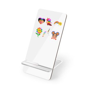 Flat Design Elements Collection Pride Month Celebration Mobile Display Stand For Smartphones