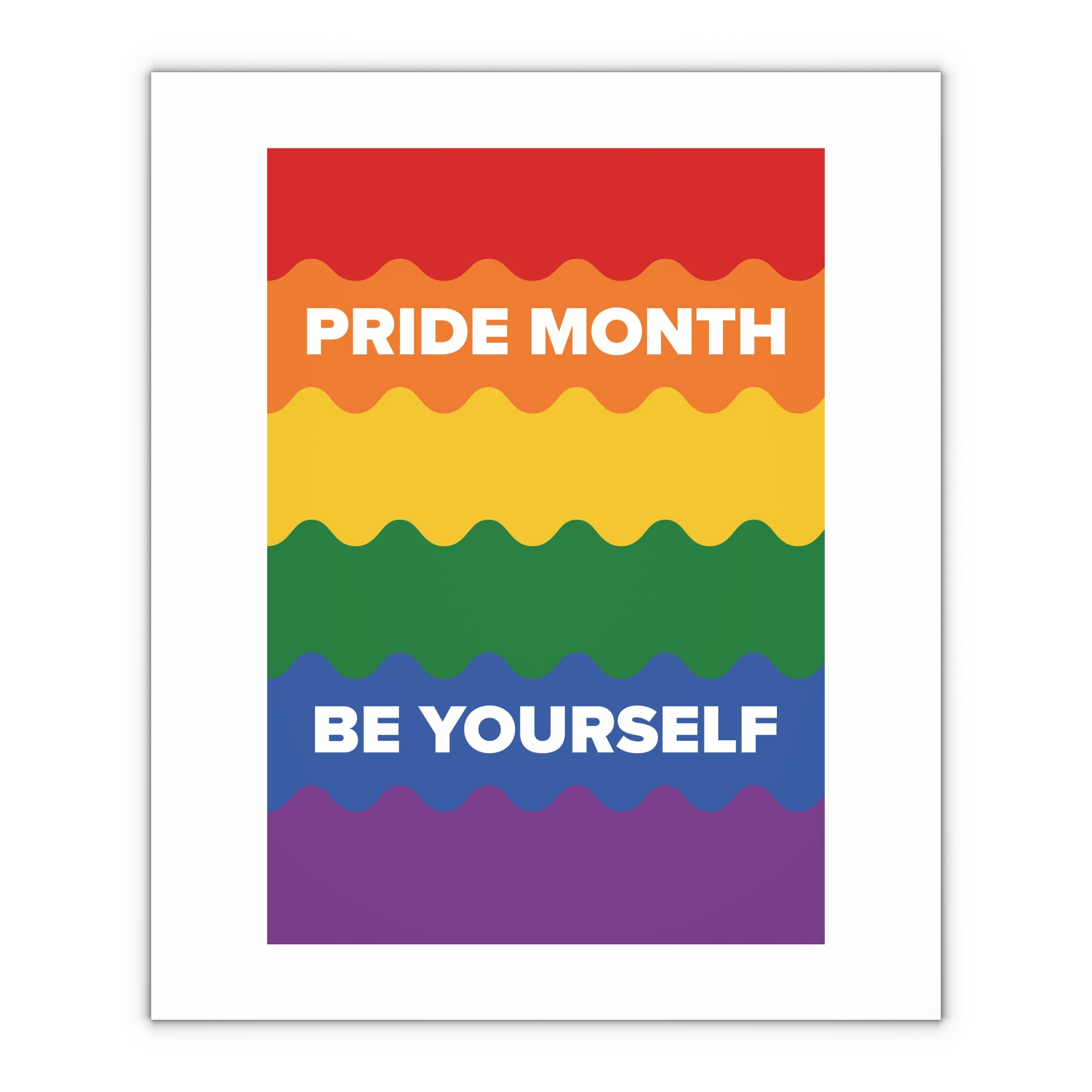 Lgbt Pride Month June Lesbian Gay Bisexual Transgender Lgbtq Flag Rainbow Vector Gift Wrapping Paper Sheets 1pc - Image 4