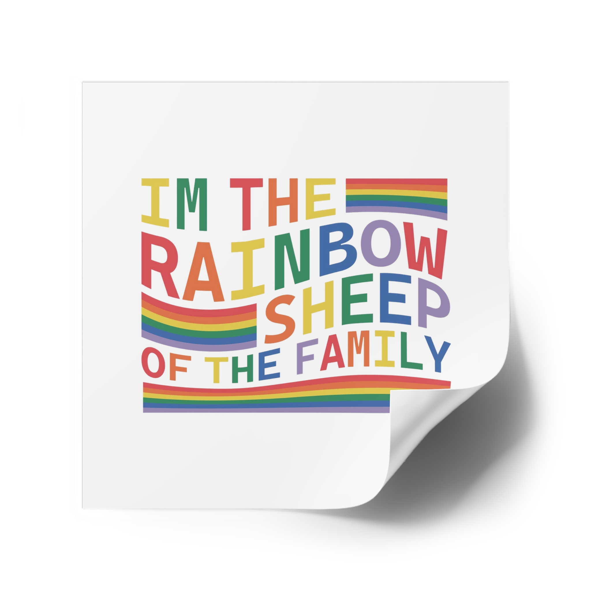 Lgbtq Pride Month Svg Design Bundle(1) Laminate Stickers Square - Image 74