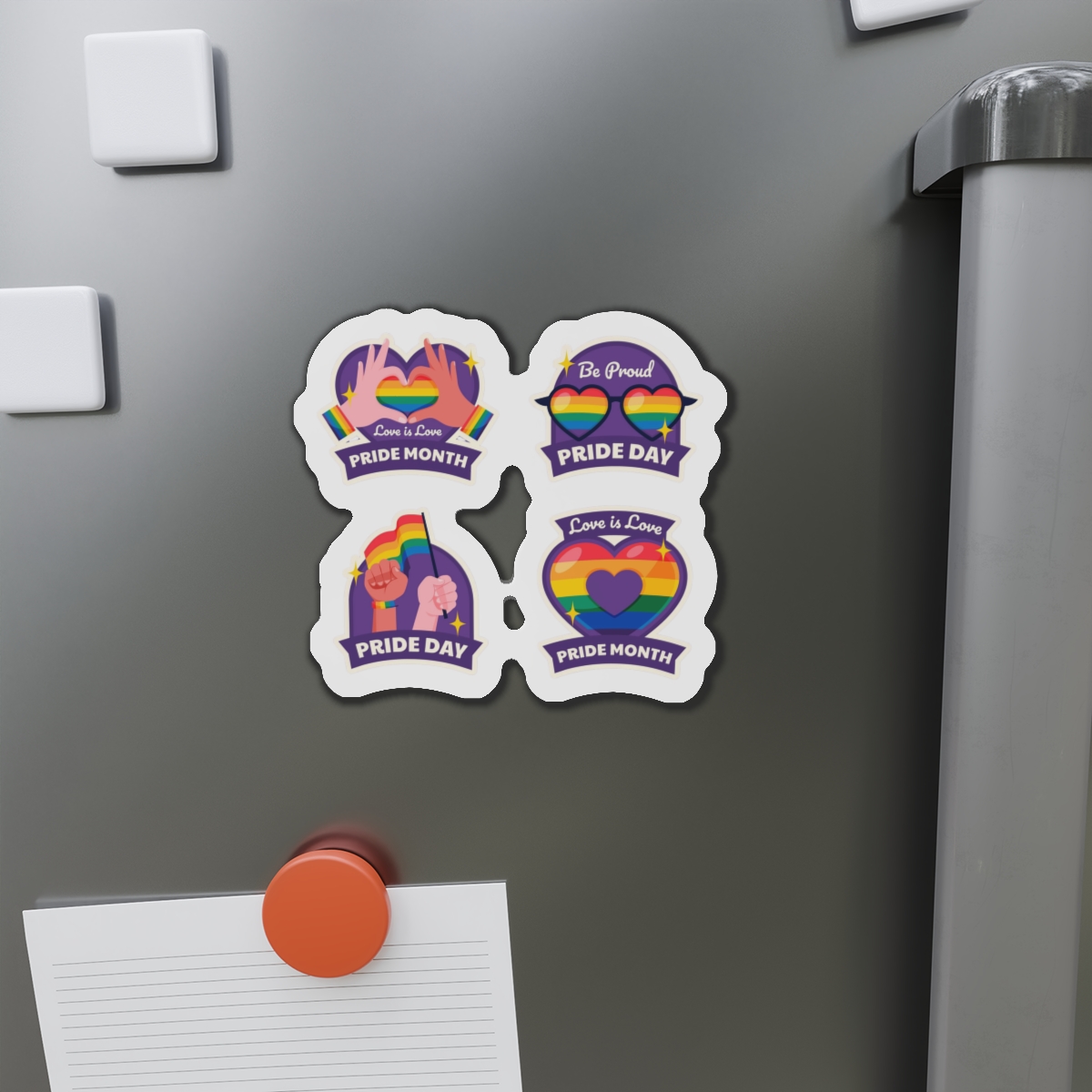 Labels Collection Pride Month Celebration Die Cut Magnets - Image 11