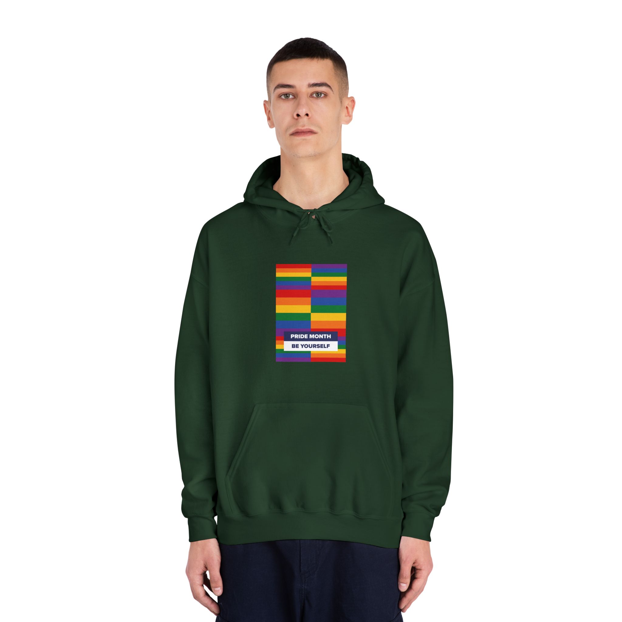 Lgbt Pride Month June Lesbian Gay Bisexual Transgender Lgbtq Flag Rainbow Vector(3) Unisex Dryblend Hooded Sweatshirt - Image 23