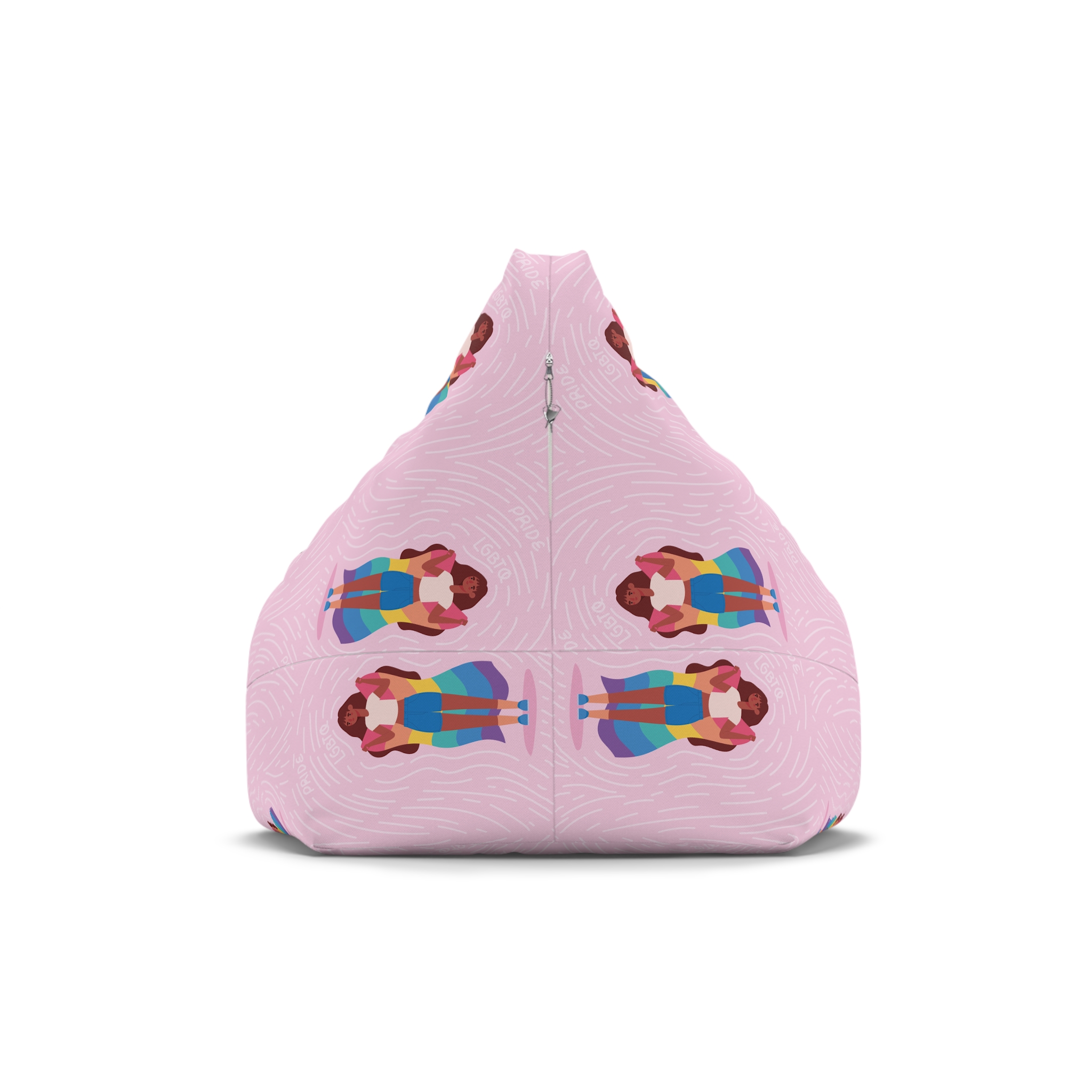 Lesbian Pride Design FE588D Bean Bag Chair Cover - Image 2