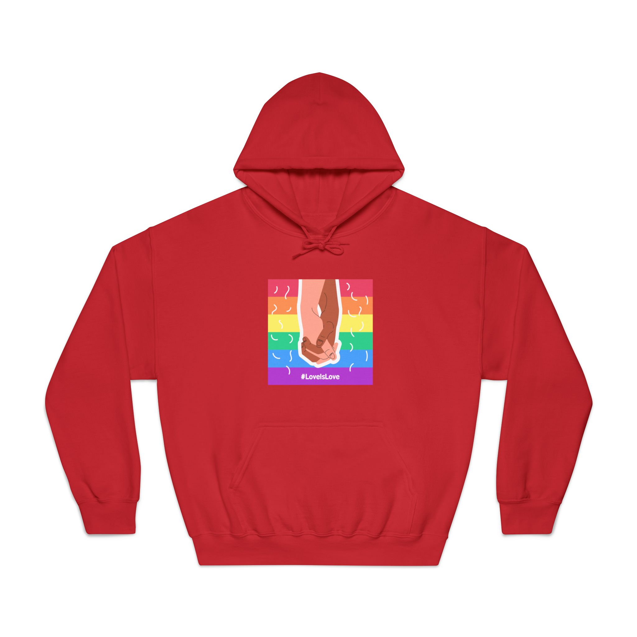 Pride Day Concept(2) Unisex Dryblend Hooded Sweatshirt - Image 33