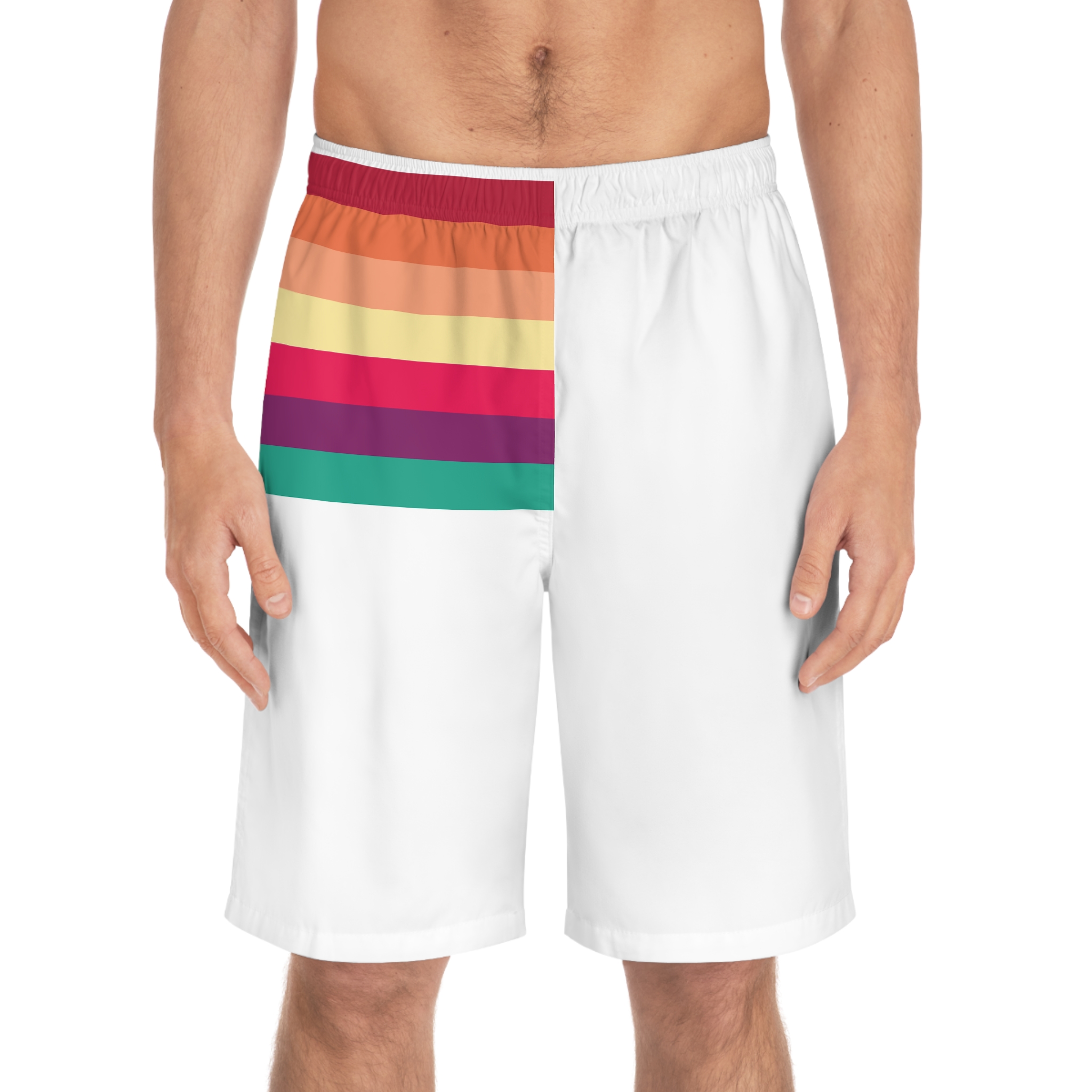 Lesbian Pride Design 2B26F3 Mens Board Shorts Aop - Image 3