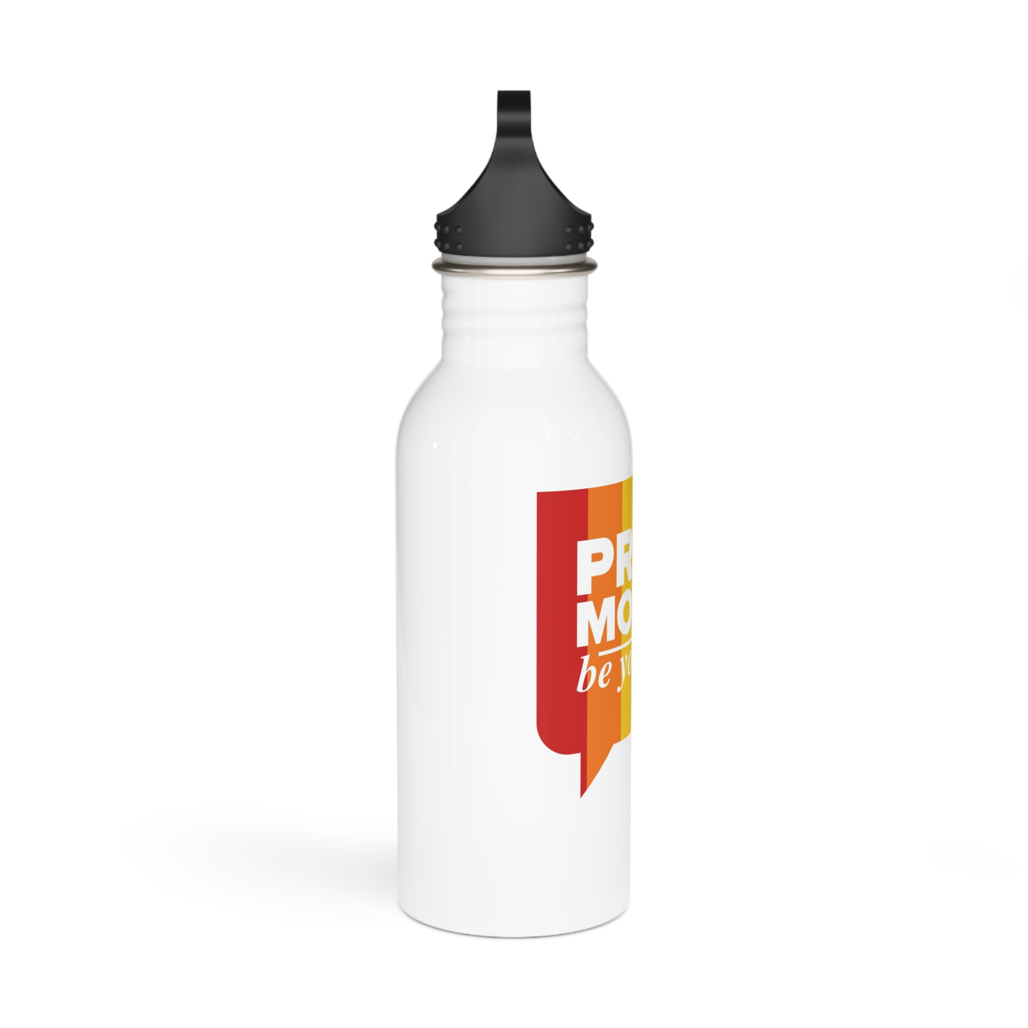 Lgbt Pride Month June Lgbt Flag Rainbow Flag Love Concept Vector Illustration Poster (1) Stainless Steel Water Bottle - Image 2