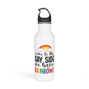 Gay Pride Svg Design Stainless Steel Water Bottle