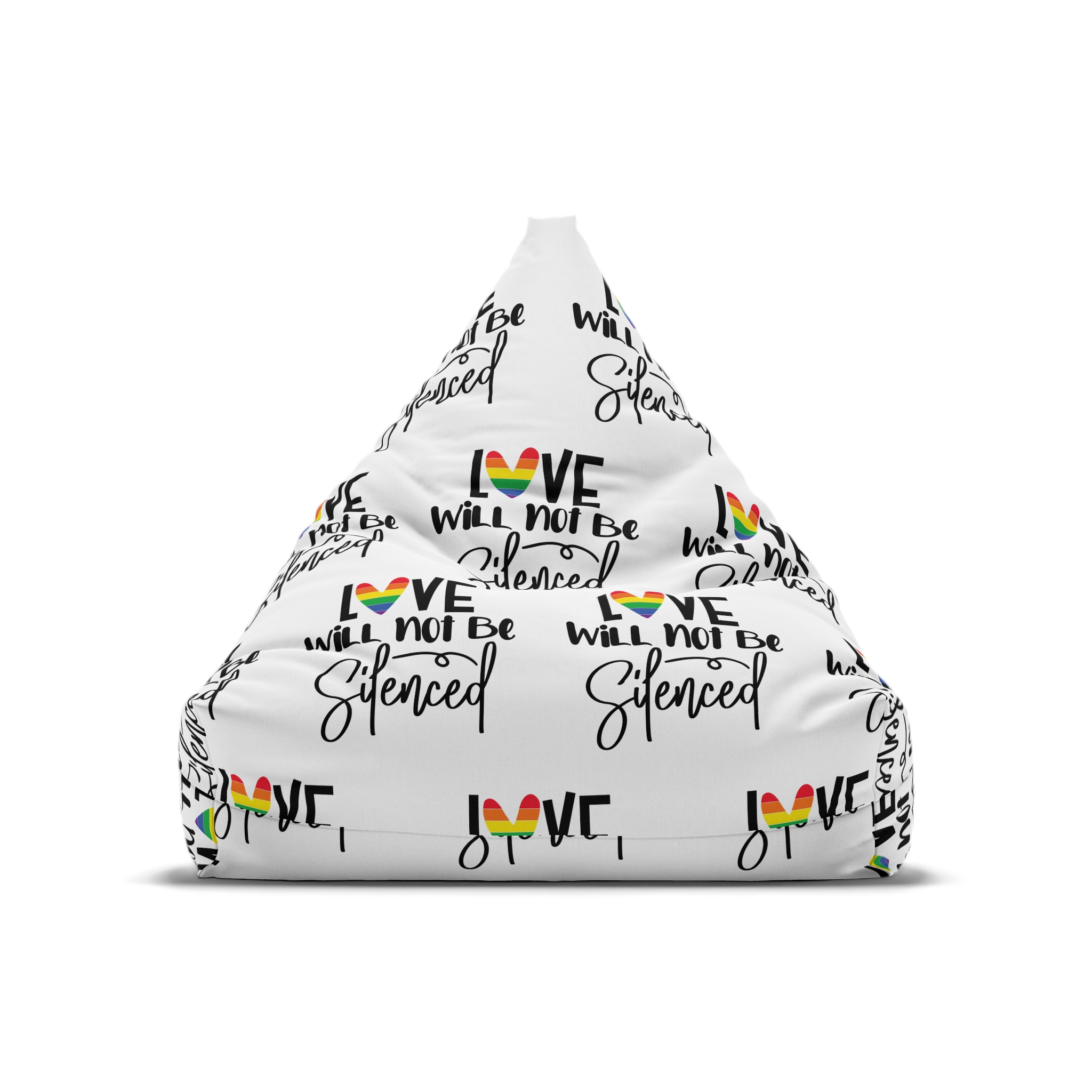 Gay Pride Svg Design(6) Bean Bag Chair Cover - Image 5
