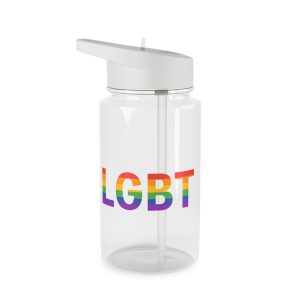 Lgbt Rainbow Colors Lgbt Logo Tritan Water Bottle