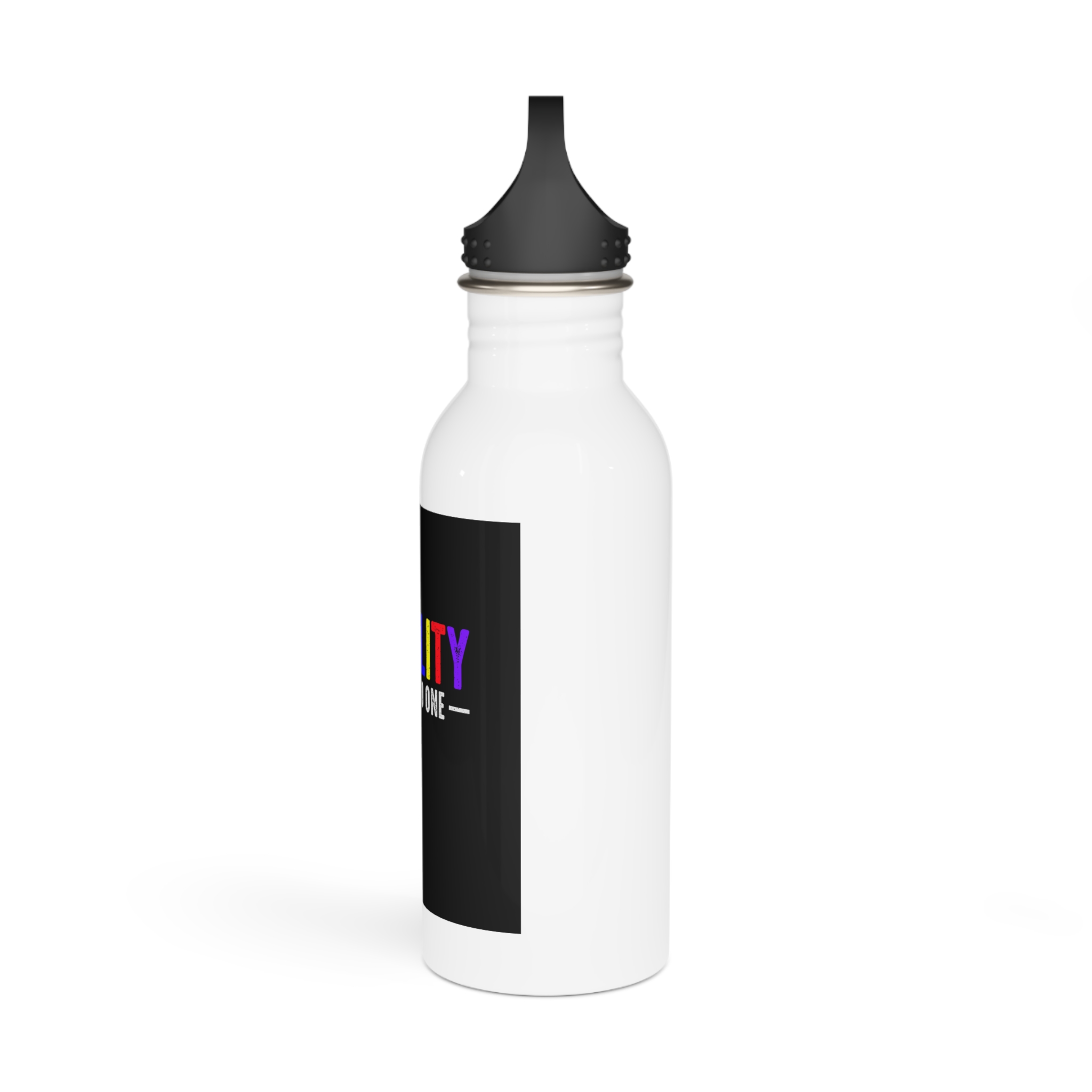 Feminism Tshirt Design Feminist Shirt Equality Hurts No One Stainless Steel Water Bottle - Image 4