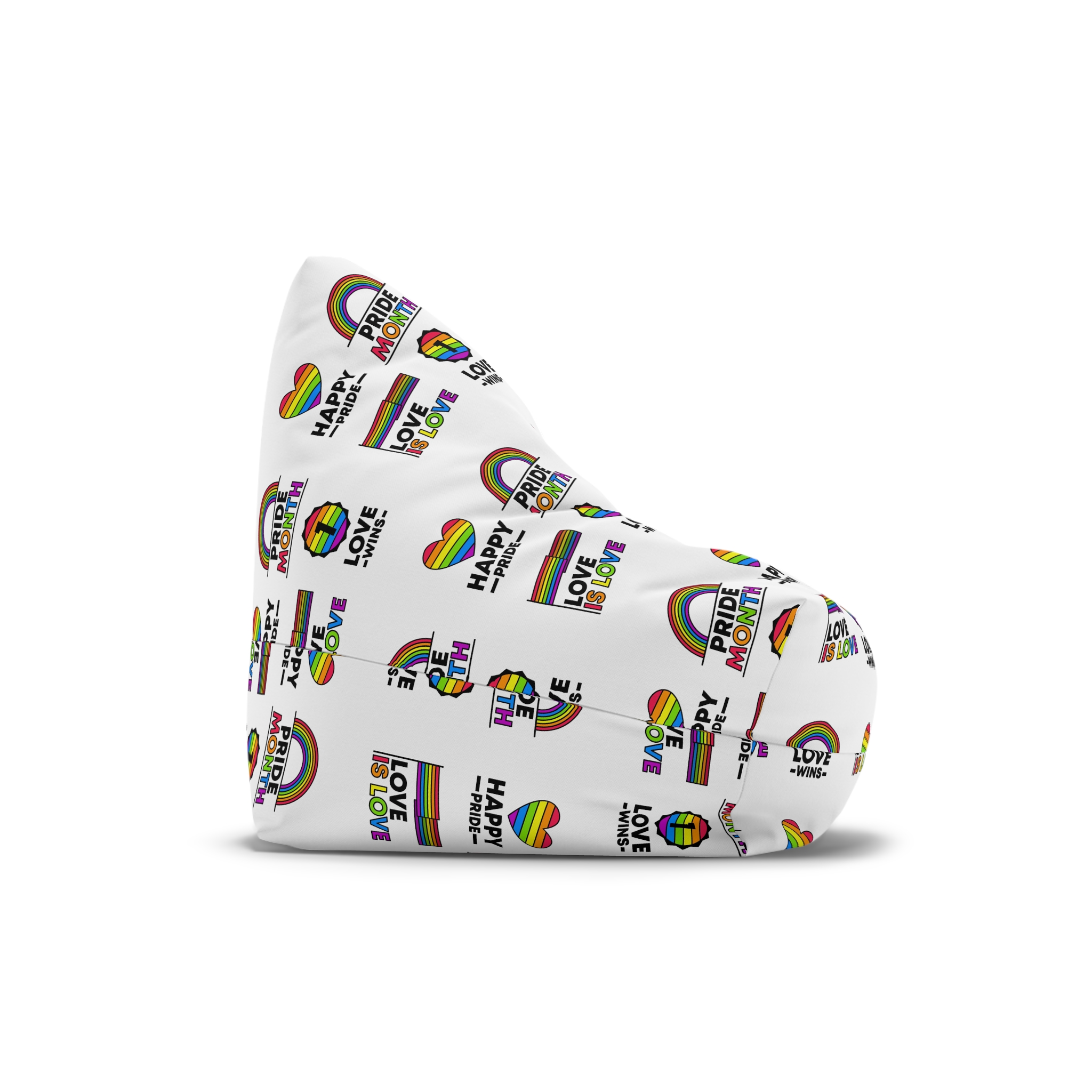 Pride Day Label Collection Bean Bag Chair Cover - Image 3