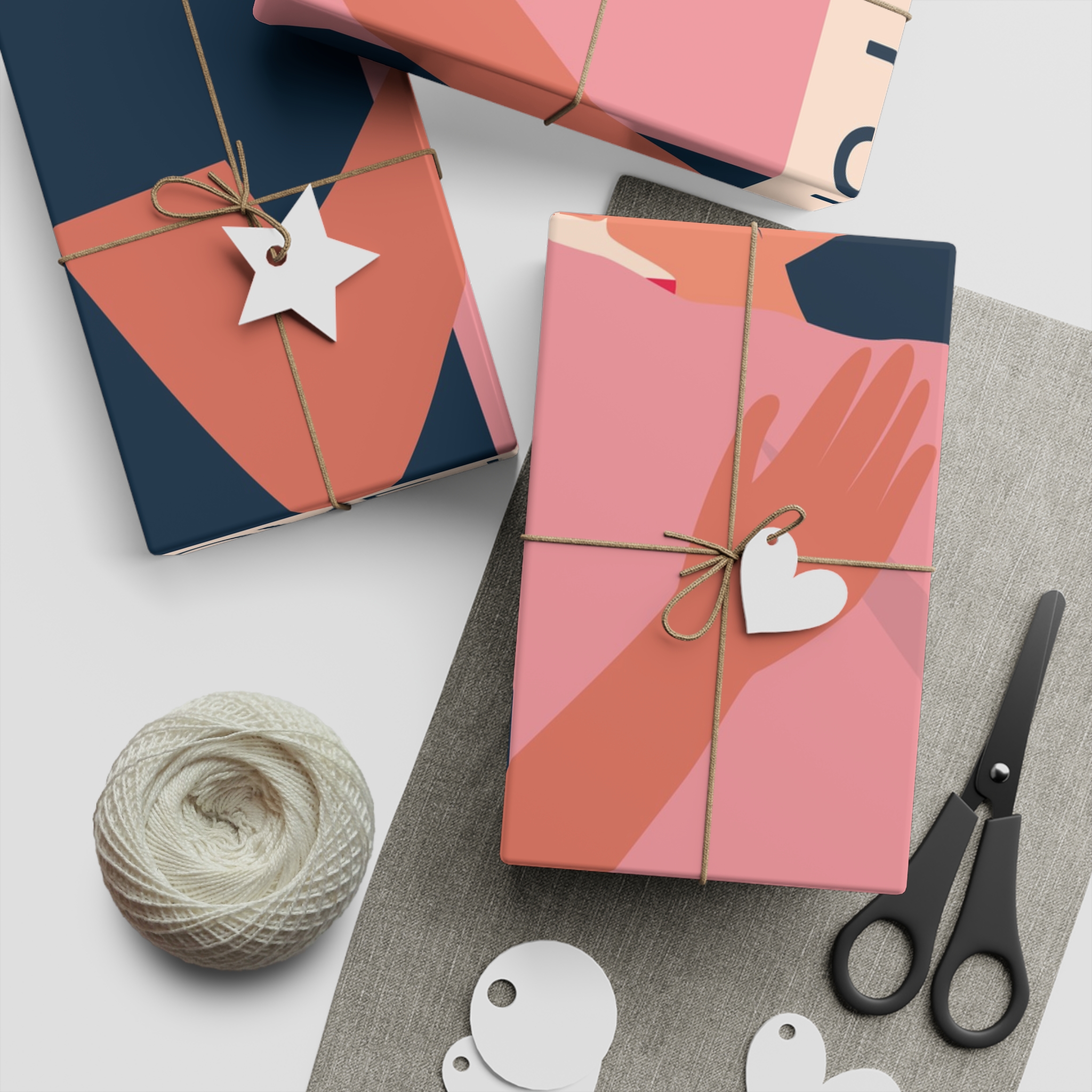 Couple Leasbians Gift Wrapping Paper Sheets 1pc - Image 5