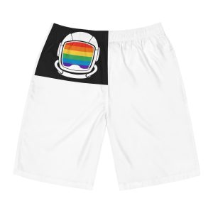 Astronaut Helmet Pride Gay Lgbt Mens Board Shorts Aop