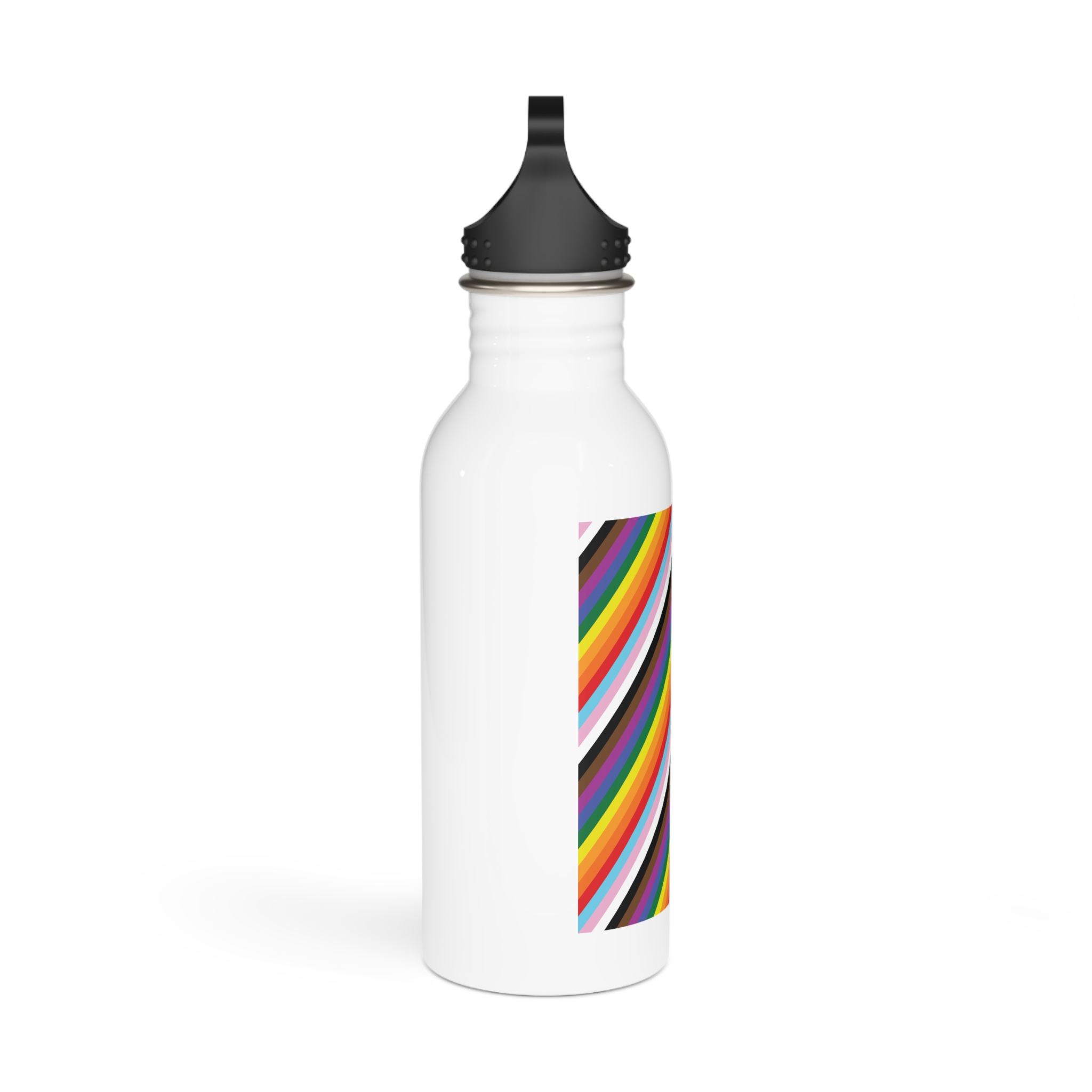 Lesbian Pride Design 20D8BC Stainless Steel Water Bottle - Image 2
