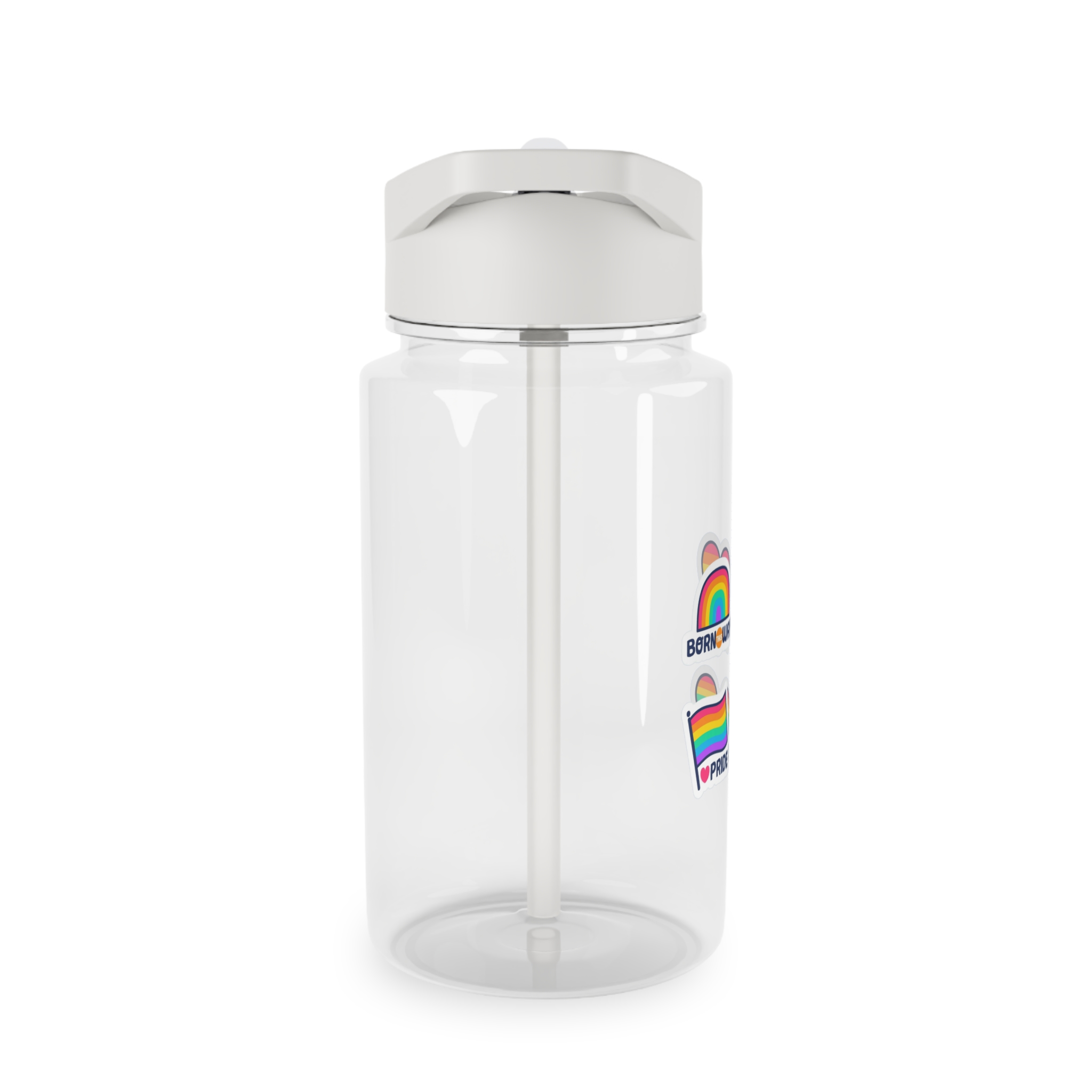 Pride Day Lables Collection Tritan Water Bottle - Image 4