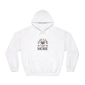 Lgbtq Pride Month Quote Eps Design Vector Pride Design Template(2) Unisex Dryblend Hooded Sweatshirt