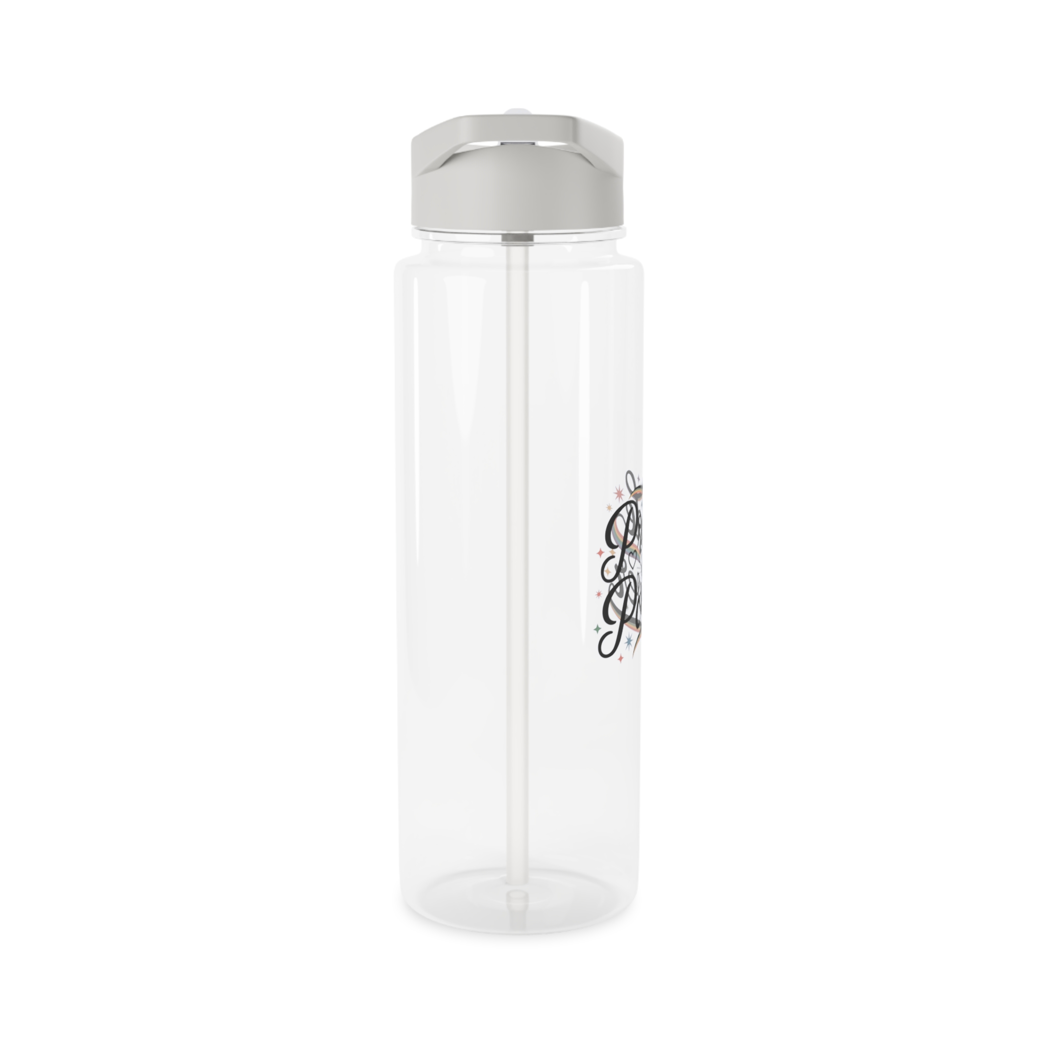 Pride Is Power T Shirt Design Isolated White Background Tritan Water Bottle - Image 8
