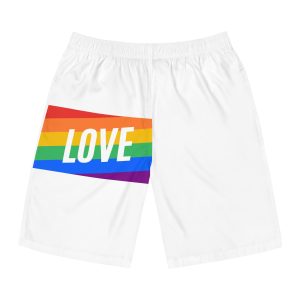 Lgbt Flag 5 Mens Board Shorts Aop