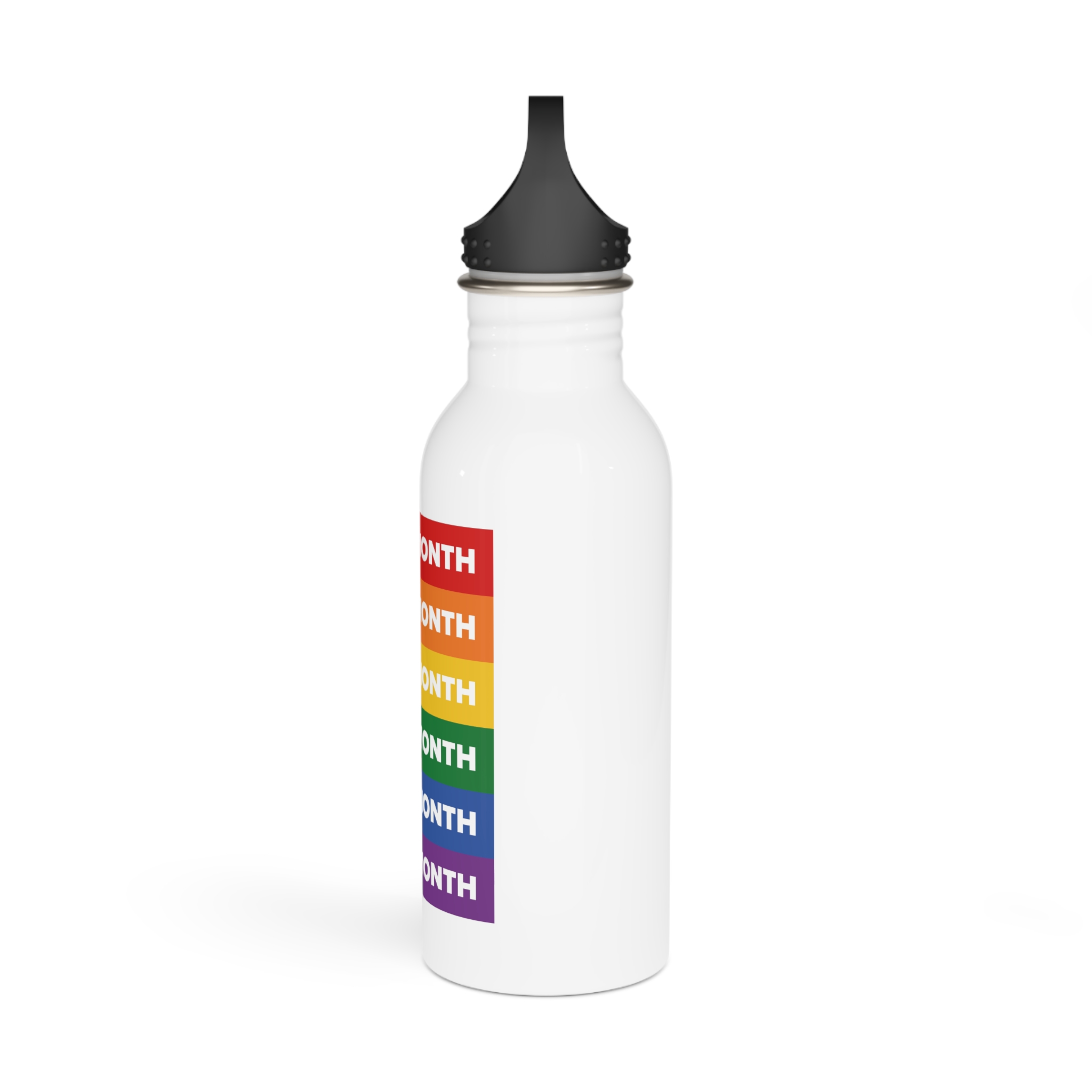 Lesbian Pride Design 20D8A9 Stainless Steel Water Bottle - Image 4