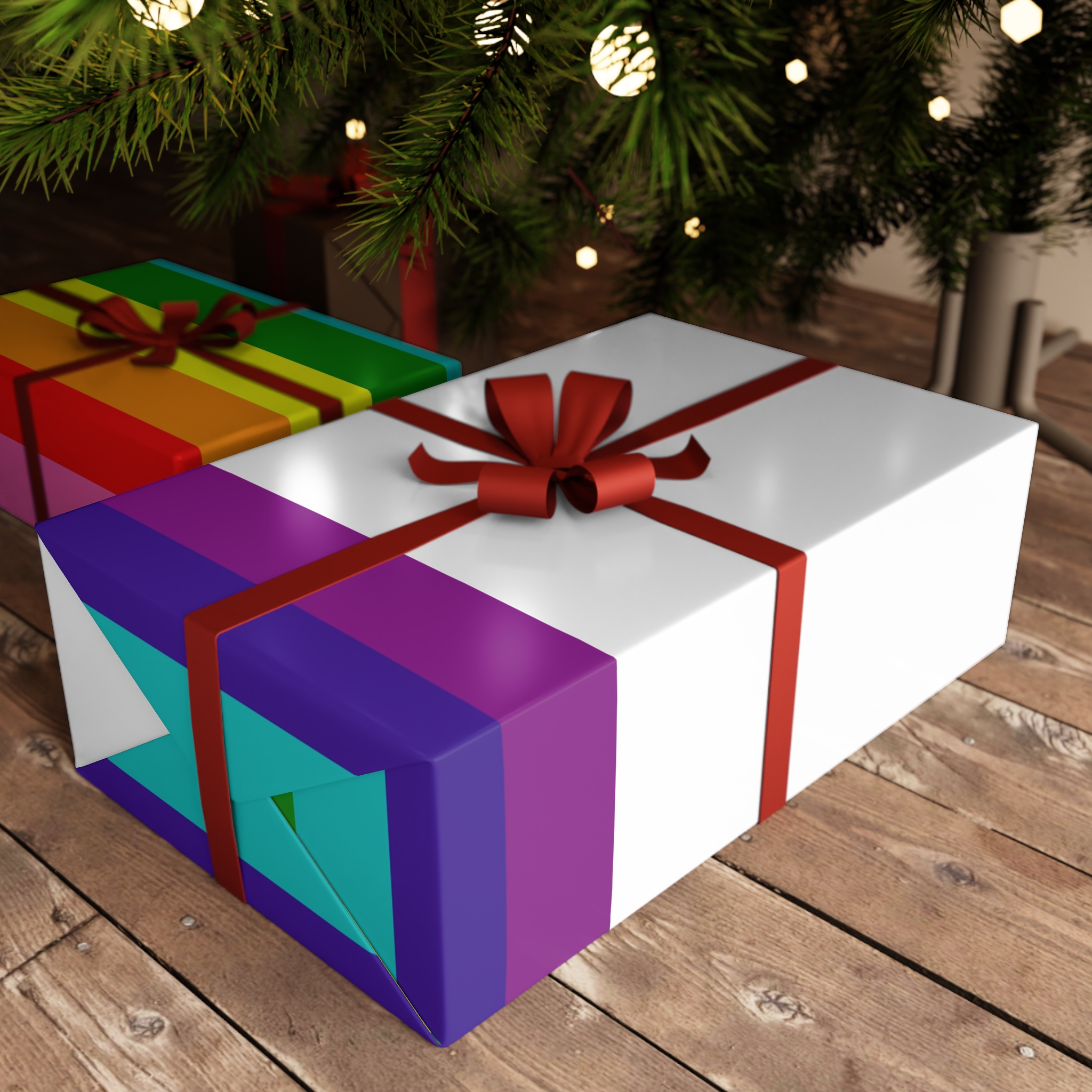 Gay Flag Rainbow Lgbt Pride Flag Global Symbol Equality Diversity Lgbtq Rights Love Acceptance Publi(1) Gift Wrapping Paper Sheets 1pc - Image 3